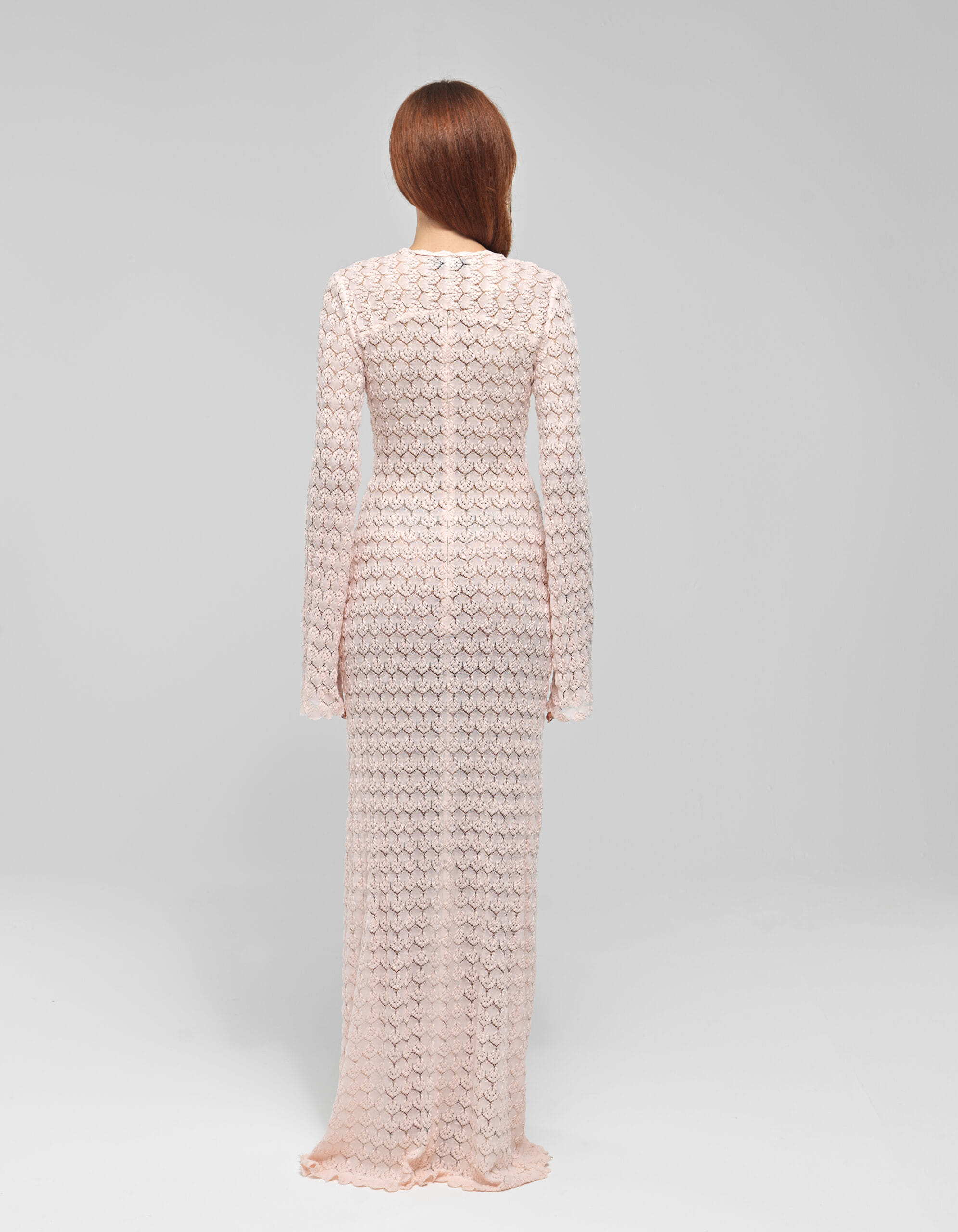 EJONA Pink Knit Dress made by MAET