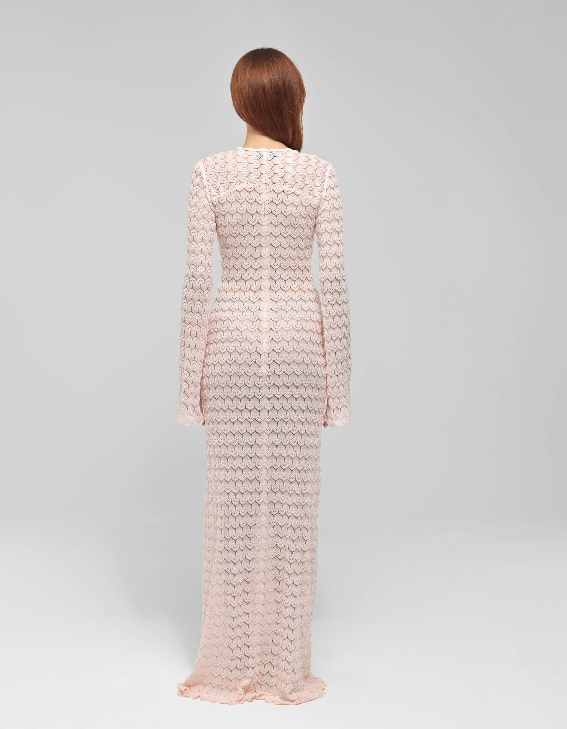 EJONA Pink Knit Dress made by MAET