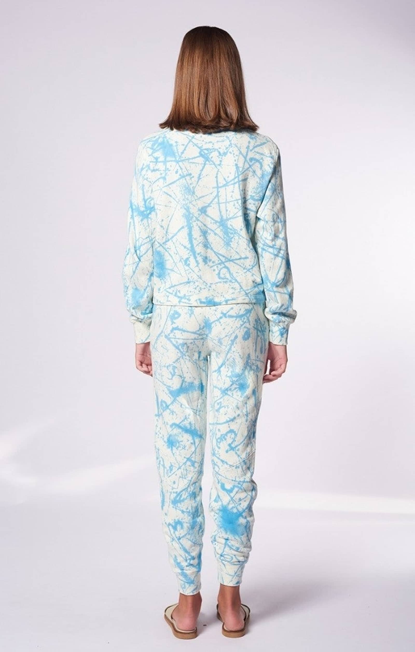 Kay Pacha Set in Blue made by AYNI