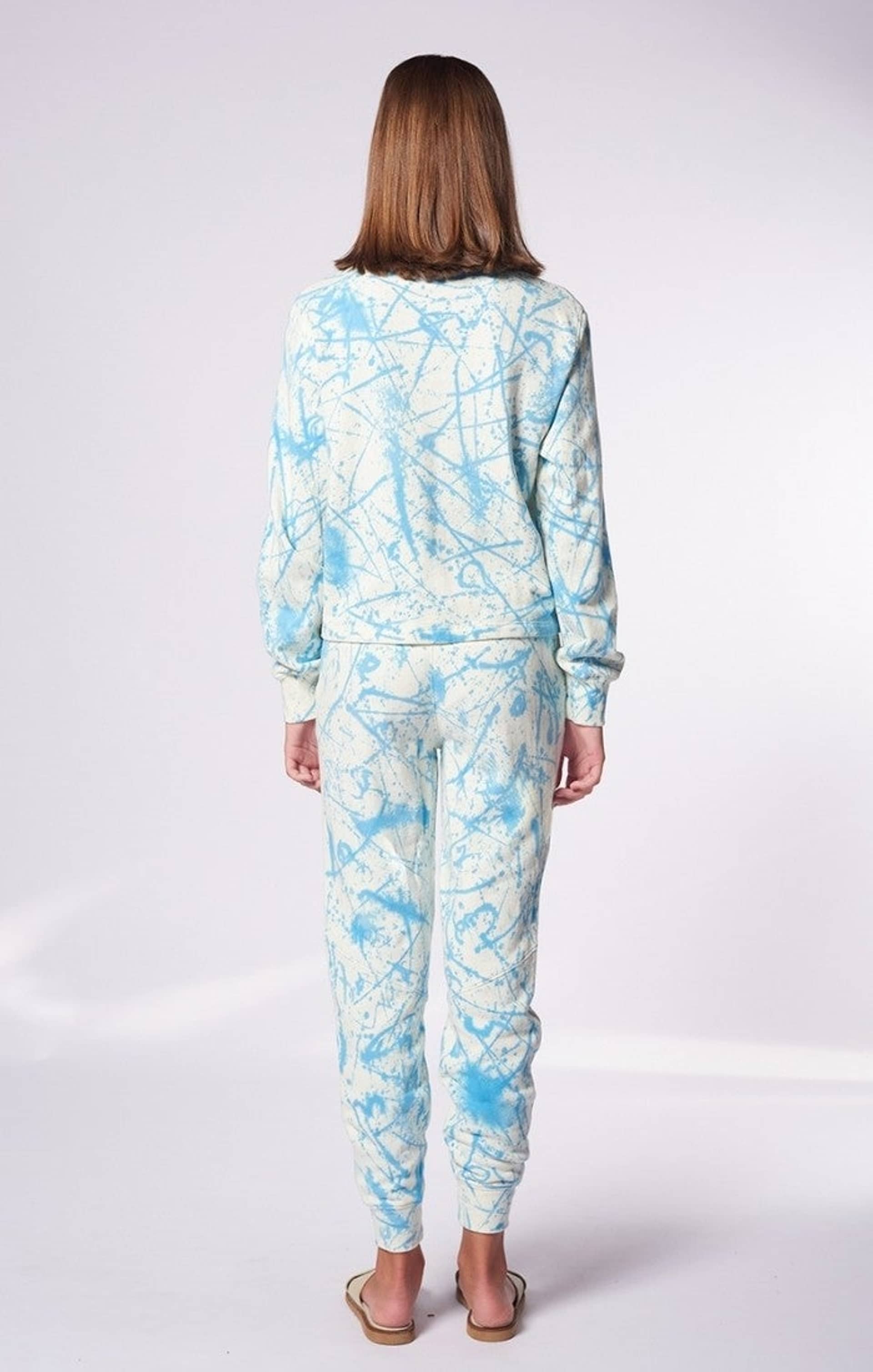 Kay Pacha Set in Blue made by AYNI