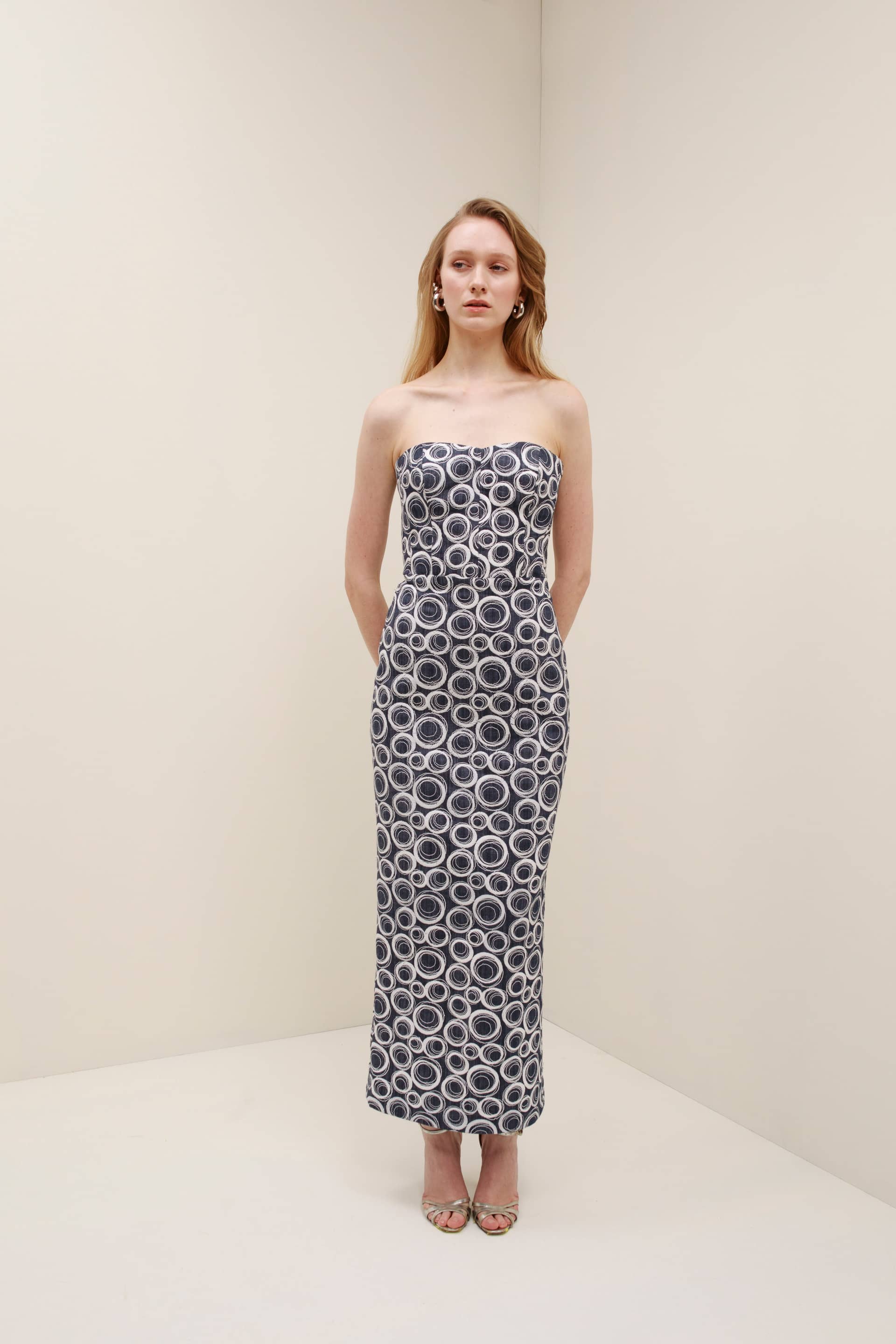 Cassata Denim Dress made by Francesca Miranda