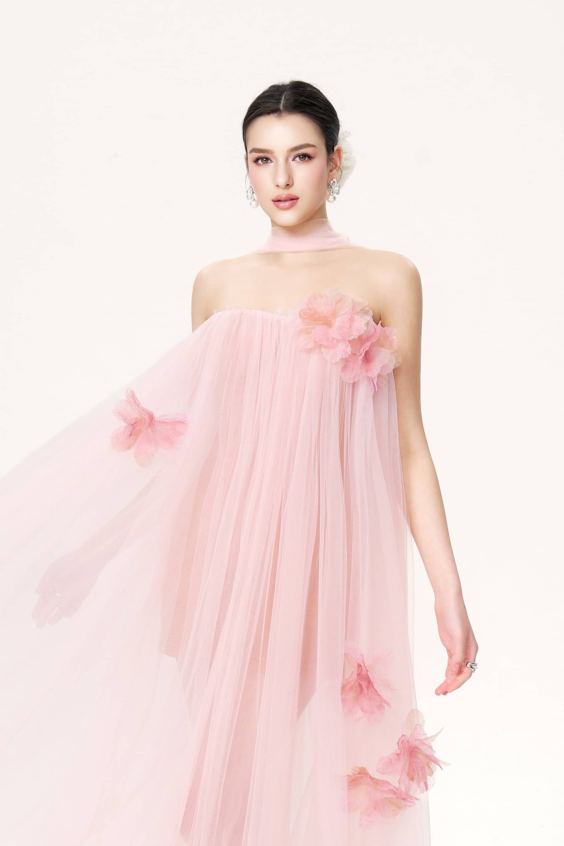 Kiera Dress (Pink) made by Nana Jacqueline