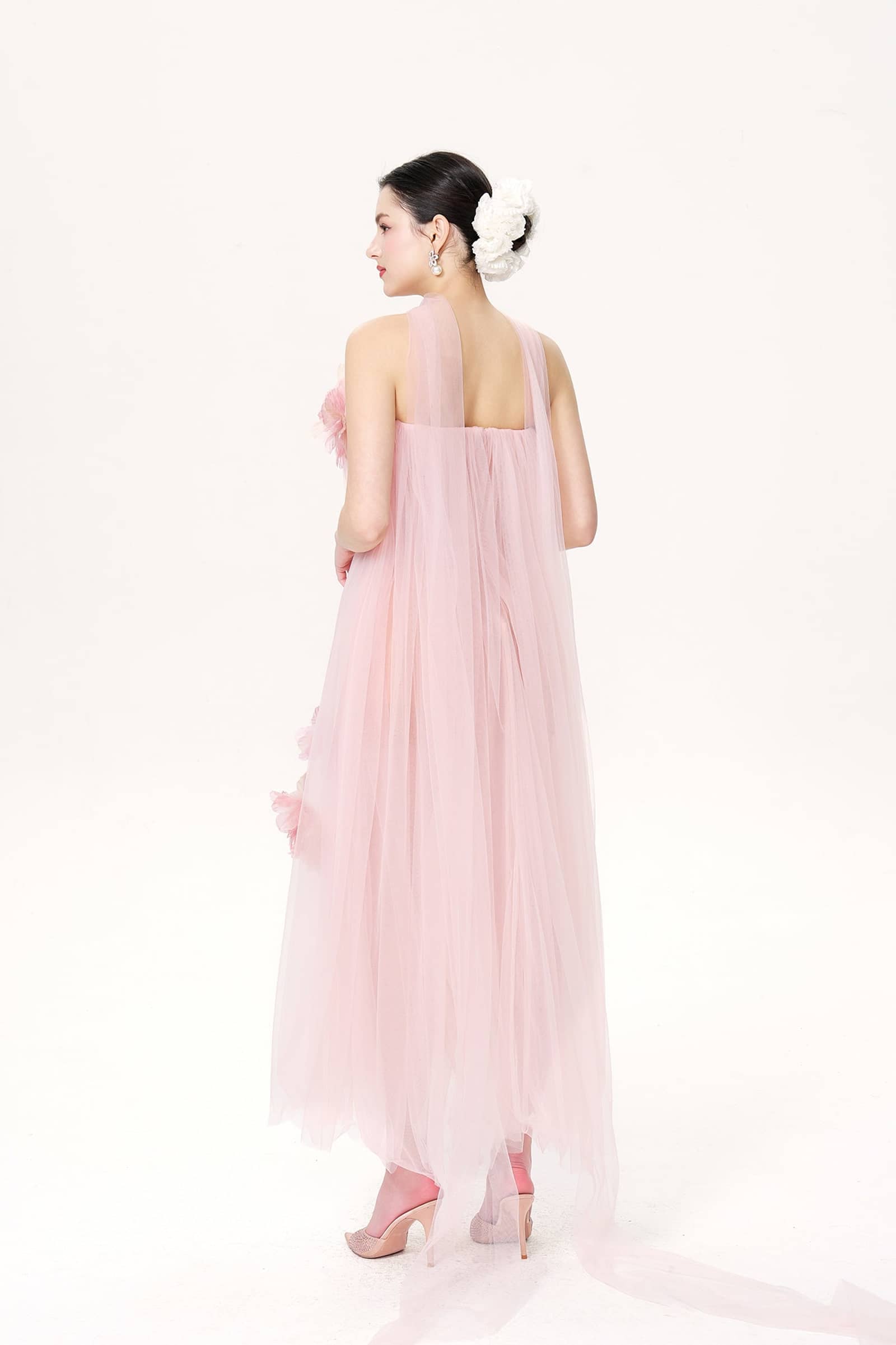 Kiera Dress (Pink) made by Nana Jacqueline