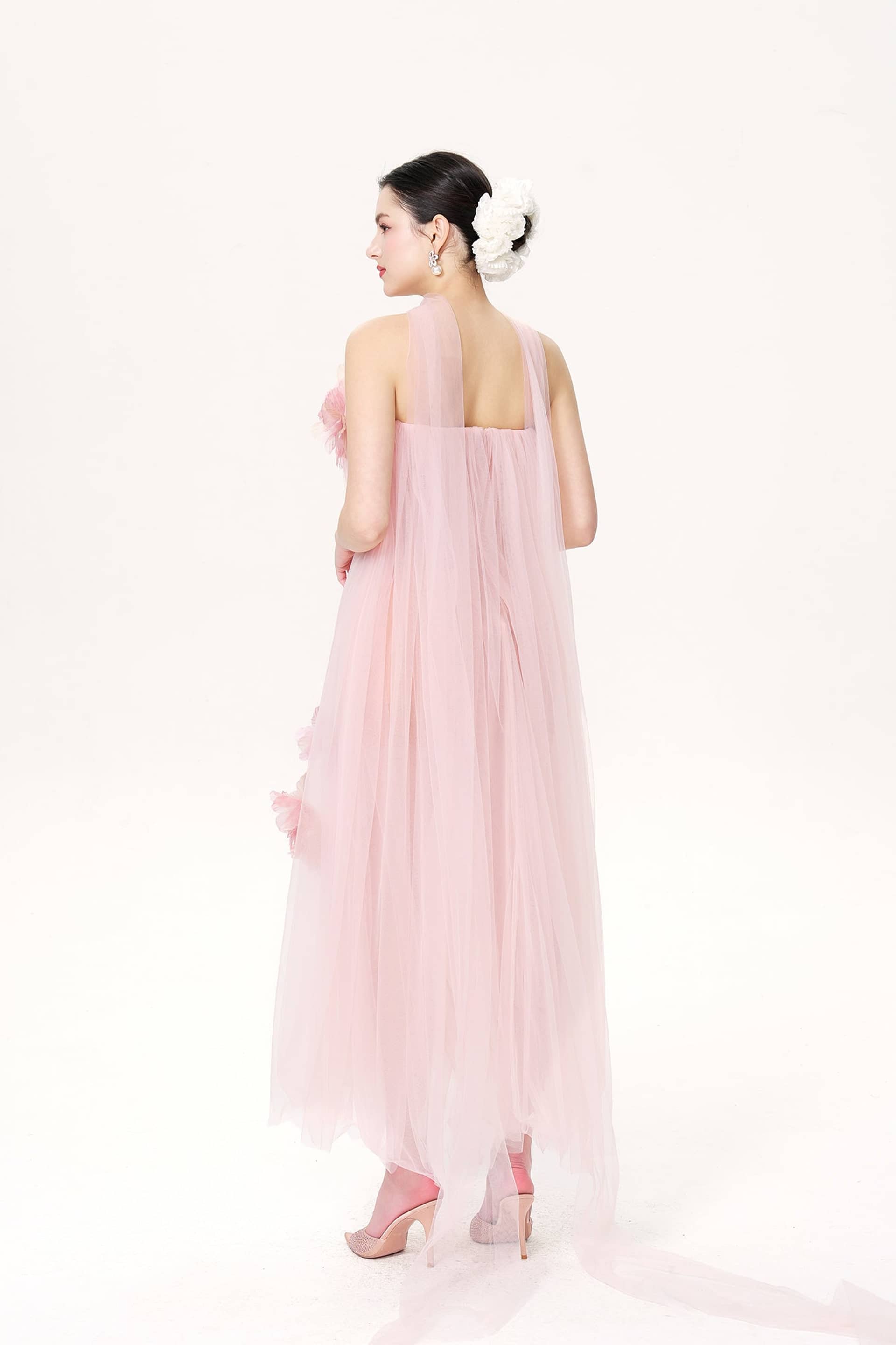 Kiera Dress (Pink) made by Nana Jacqueline