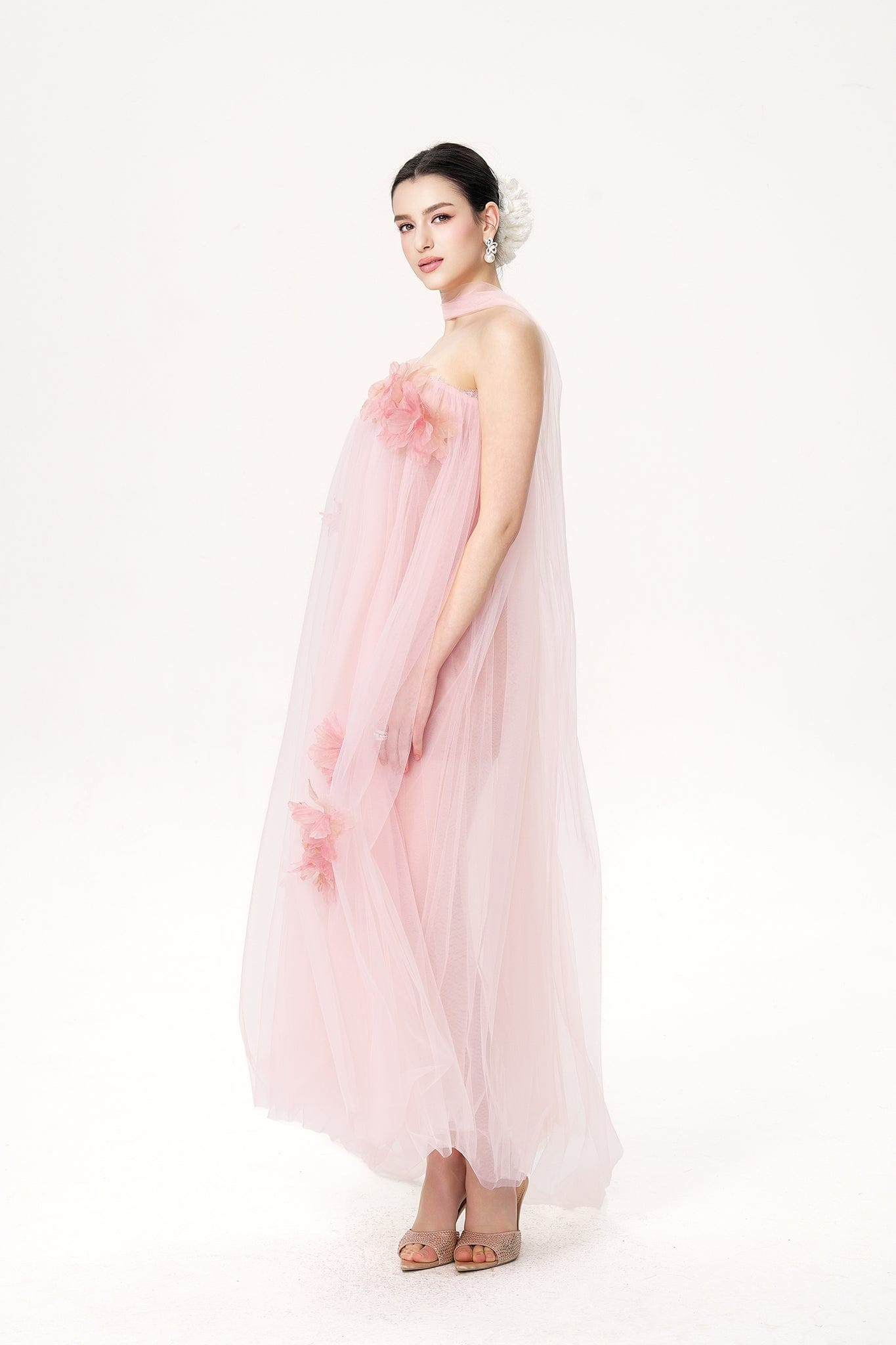 Kiera Dress (Pink) made by Nana Jacqueline