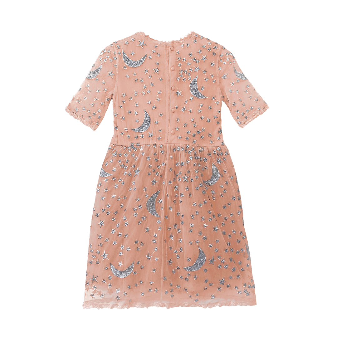 Blush Moon And Star Dress made by SEMSEM