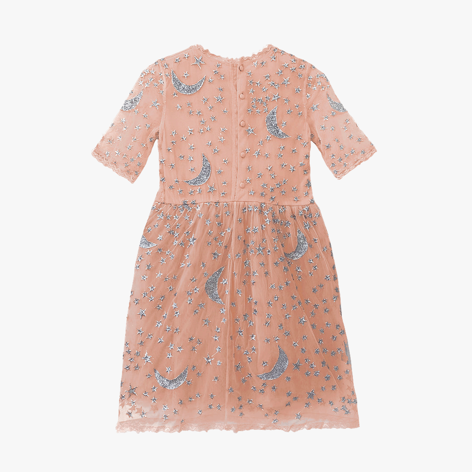 Blush Moon And Star Dress made by SEMSEM