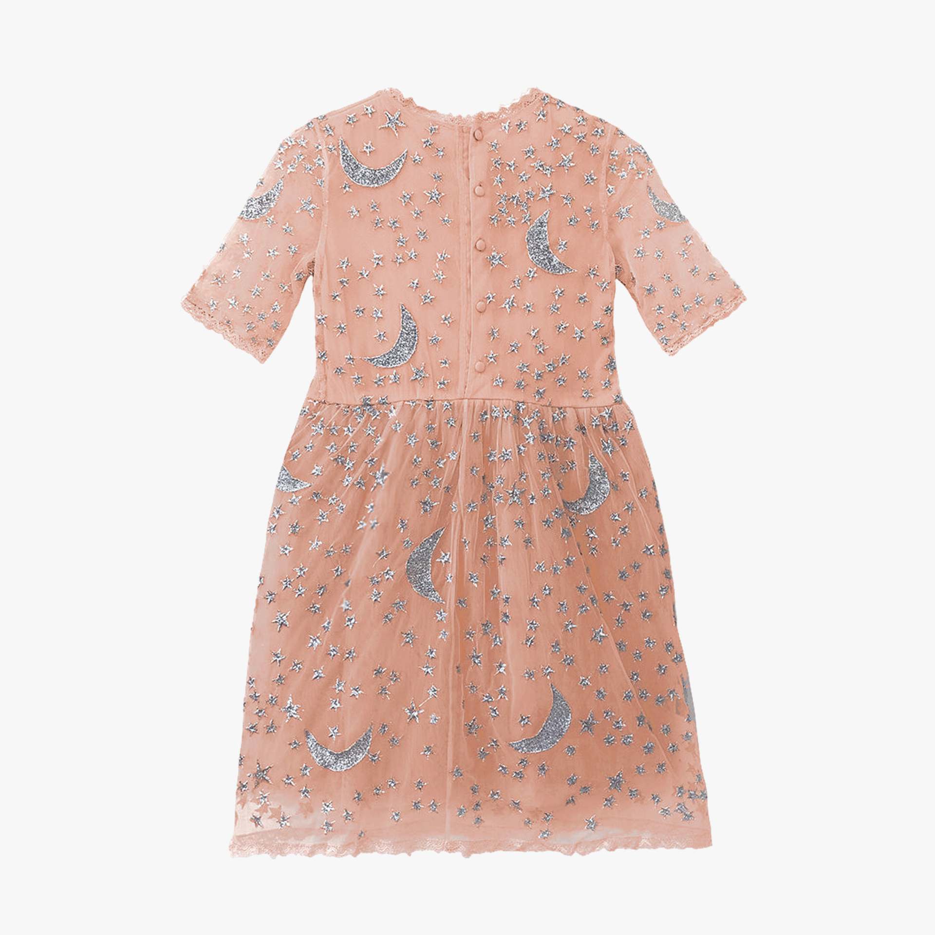 Blush Moon And Star Dress made by SEMSEM