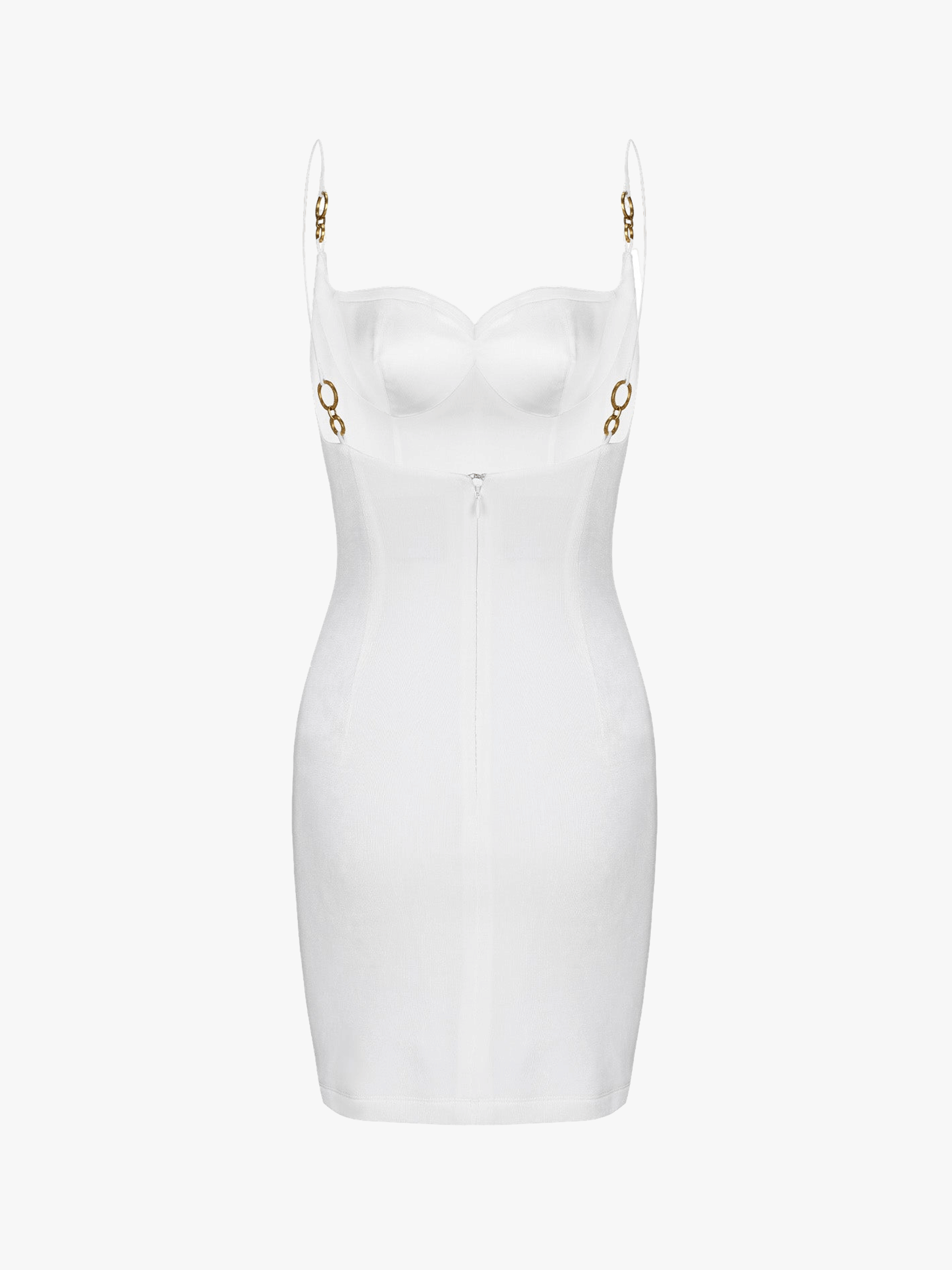 Nadia Dress (White) made by Nana Jacqueline