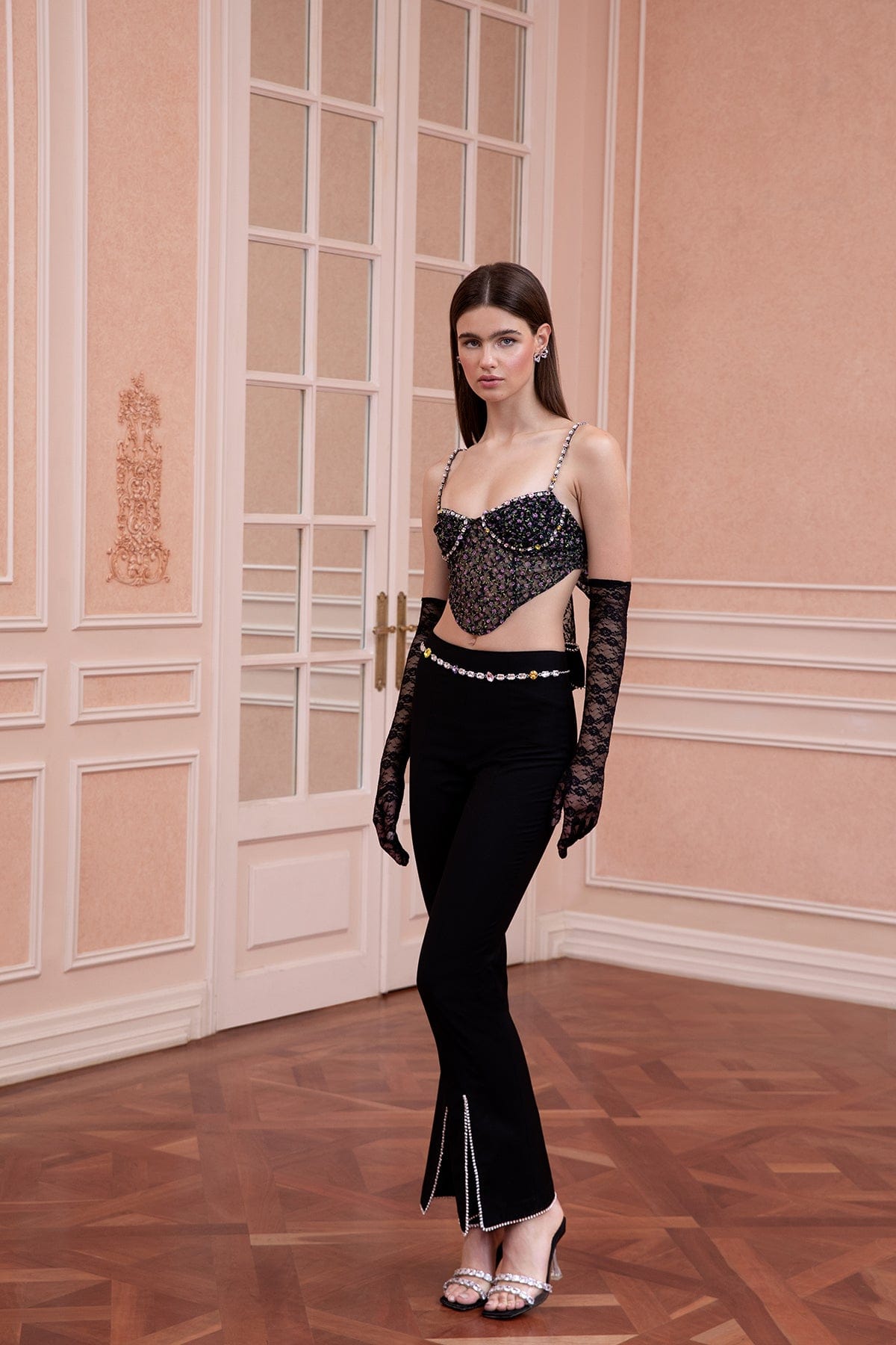 Hayley Falred Pants made by Nana Jacqueline