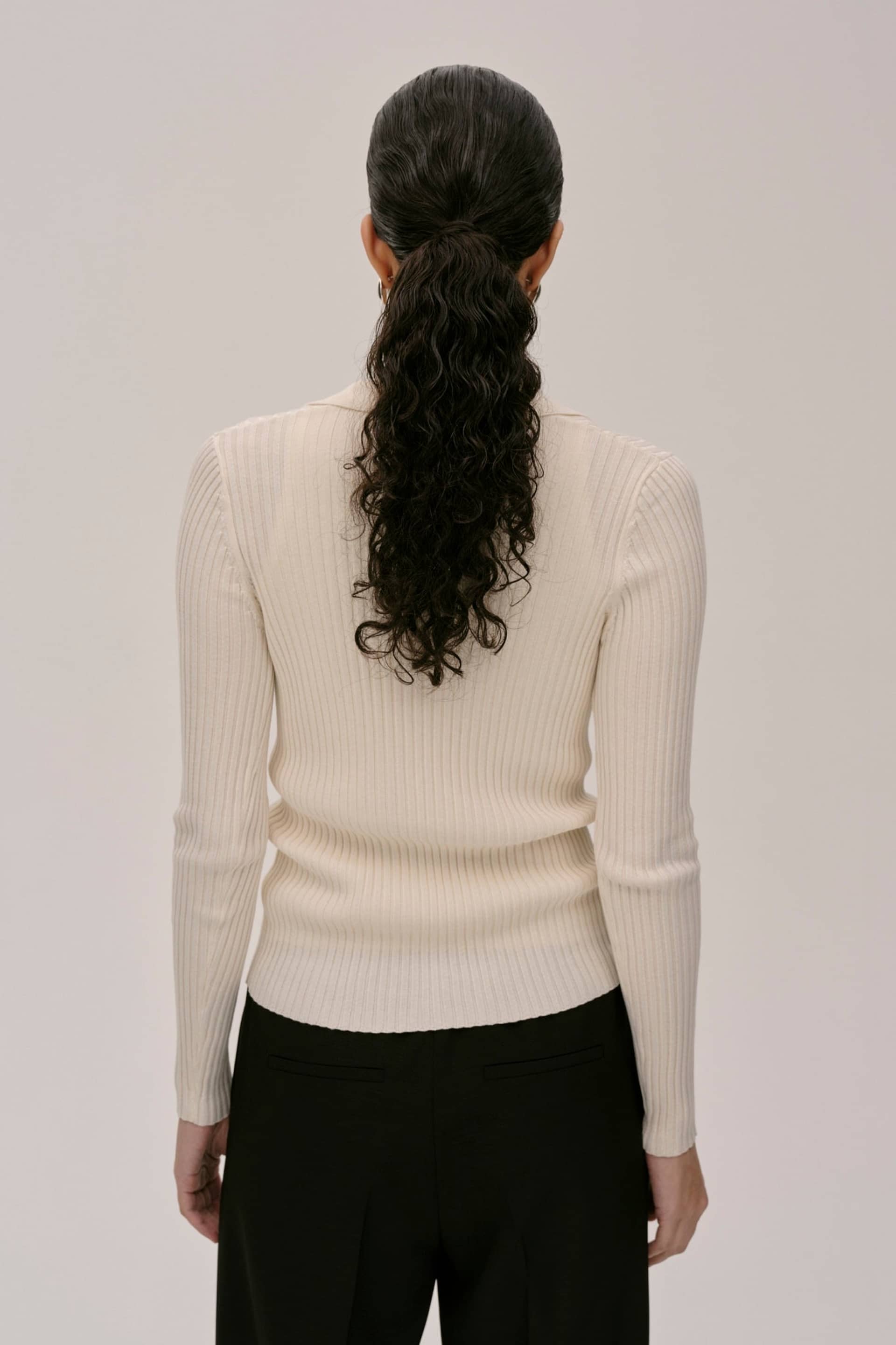 Turner Knit Cardigan - Off White made by HERSKIND