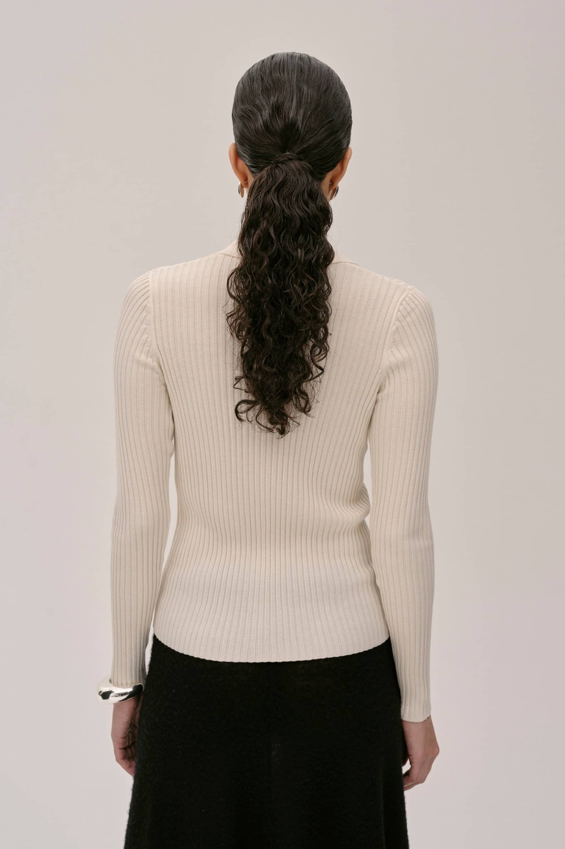 Turner Knit Cardigan - Off White made by HERSKIND