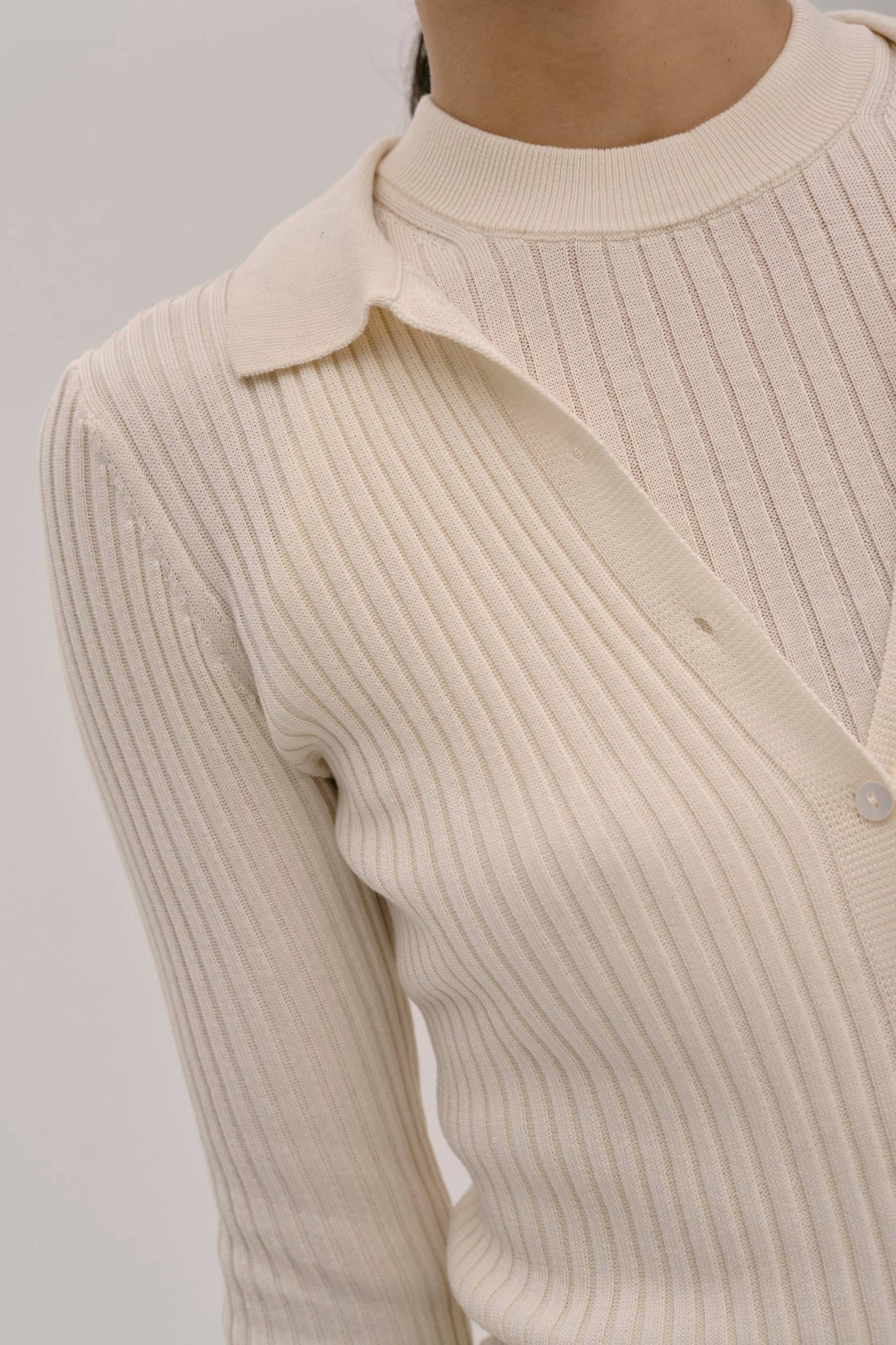 Turner Knit Cardigan - Off White made by HERSKIND