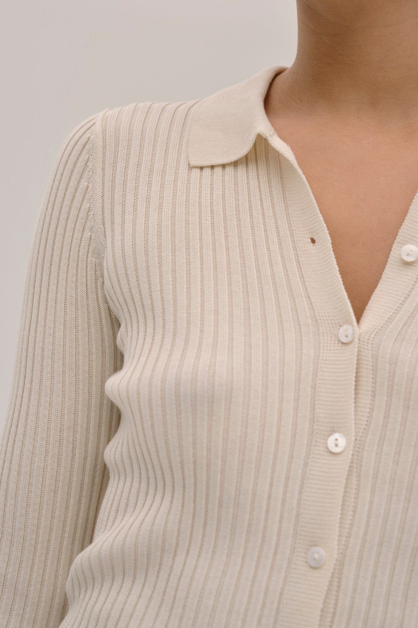 Turner Knit Cardigan - Off White made by HERSKIND