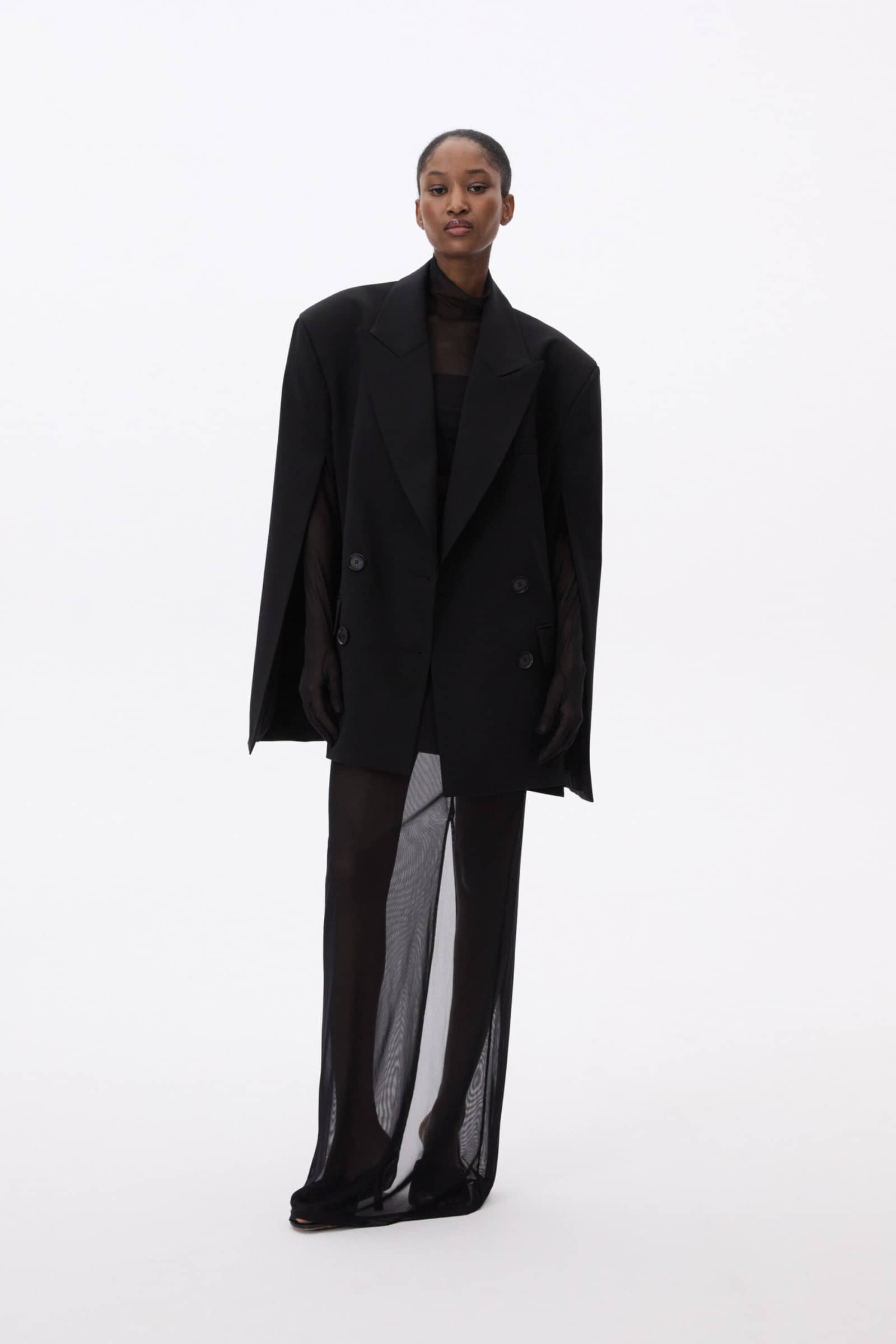 Jacket With Split Sleeves made by YAVORSKA