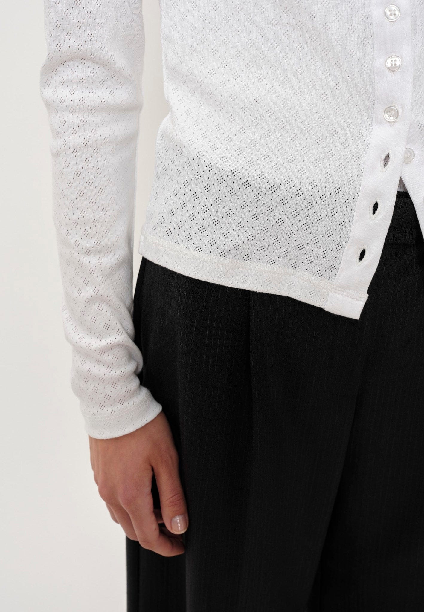 Dylan Cardigan - Off White made by HERSKIND