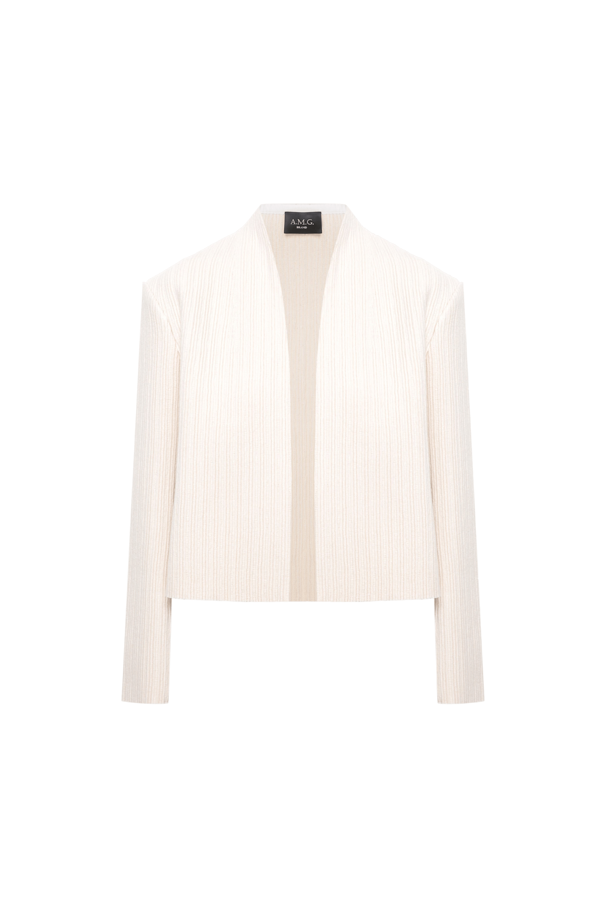 Wool embossed jacket made by A.M.G