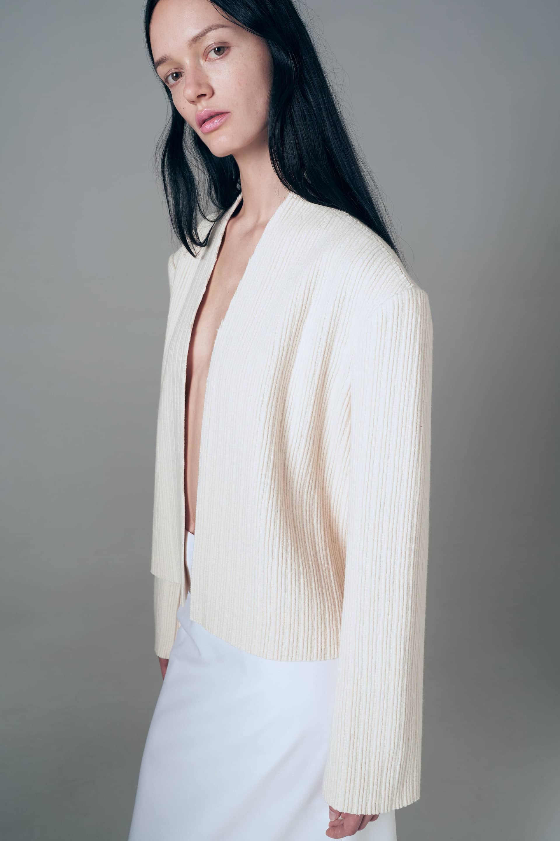 Wool embossed jacket made by A.M.G