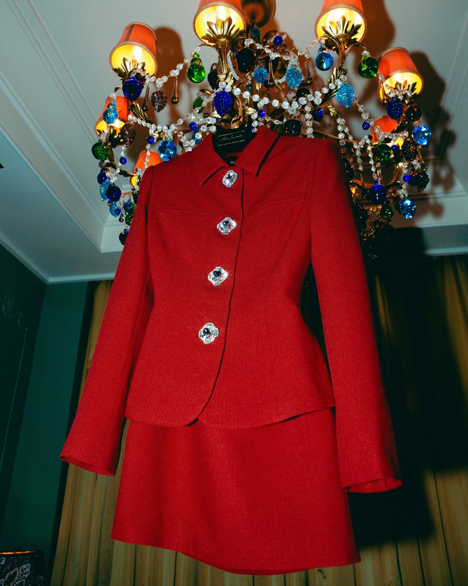 Vanessa Blazer (Red) made by Nana Jacqueline