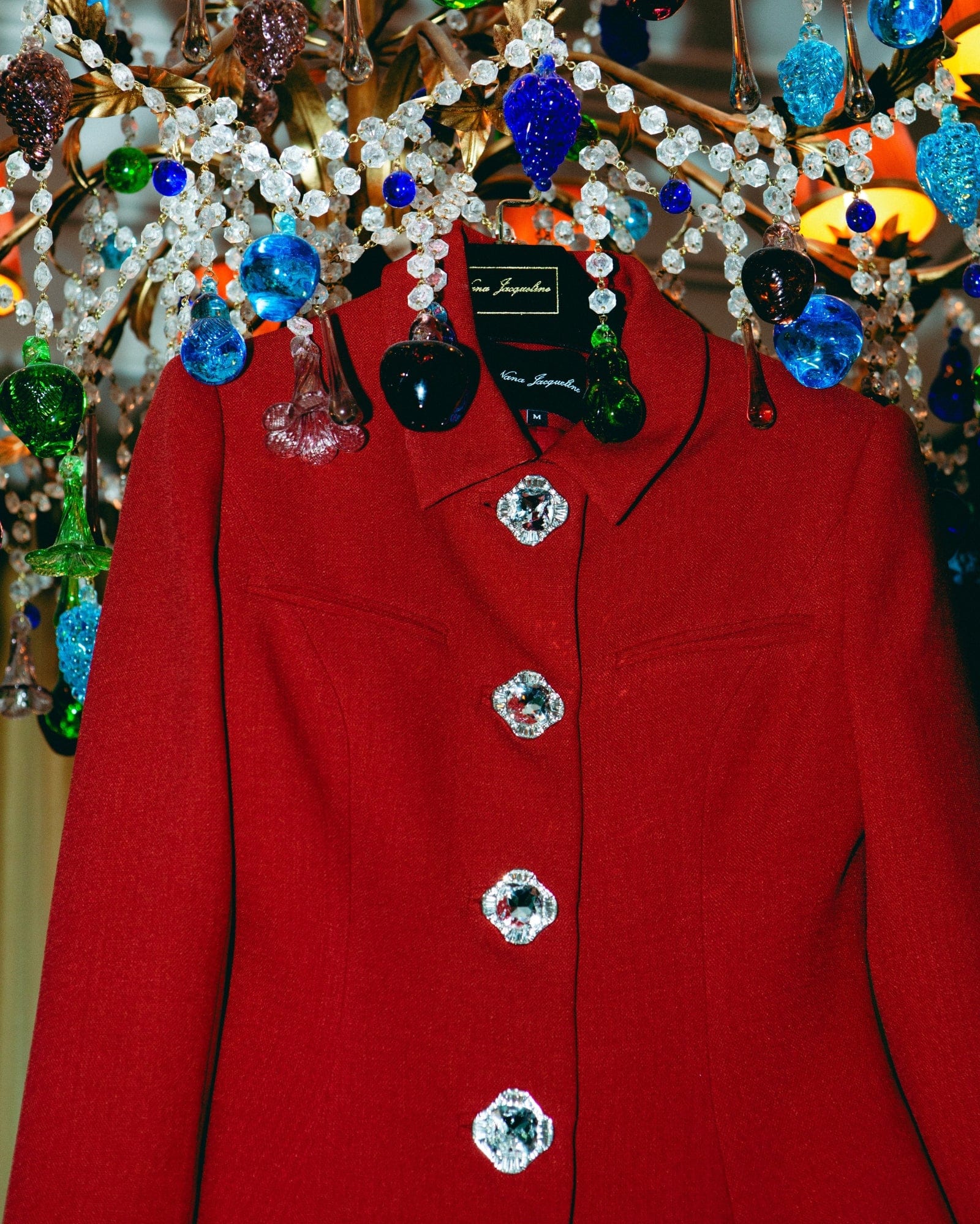 Vanessa Blazer (Red) made by Nana Jacqueline