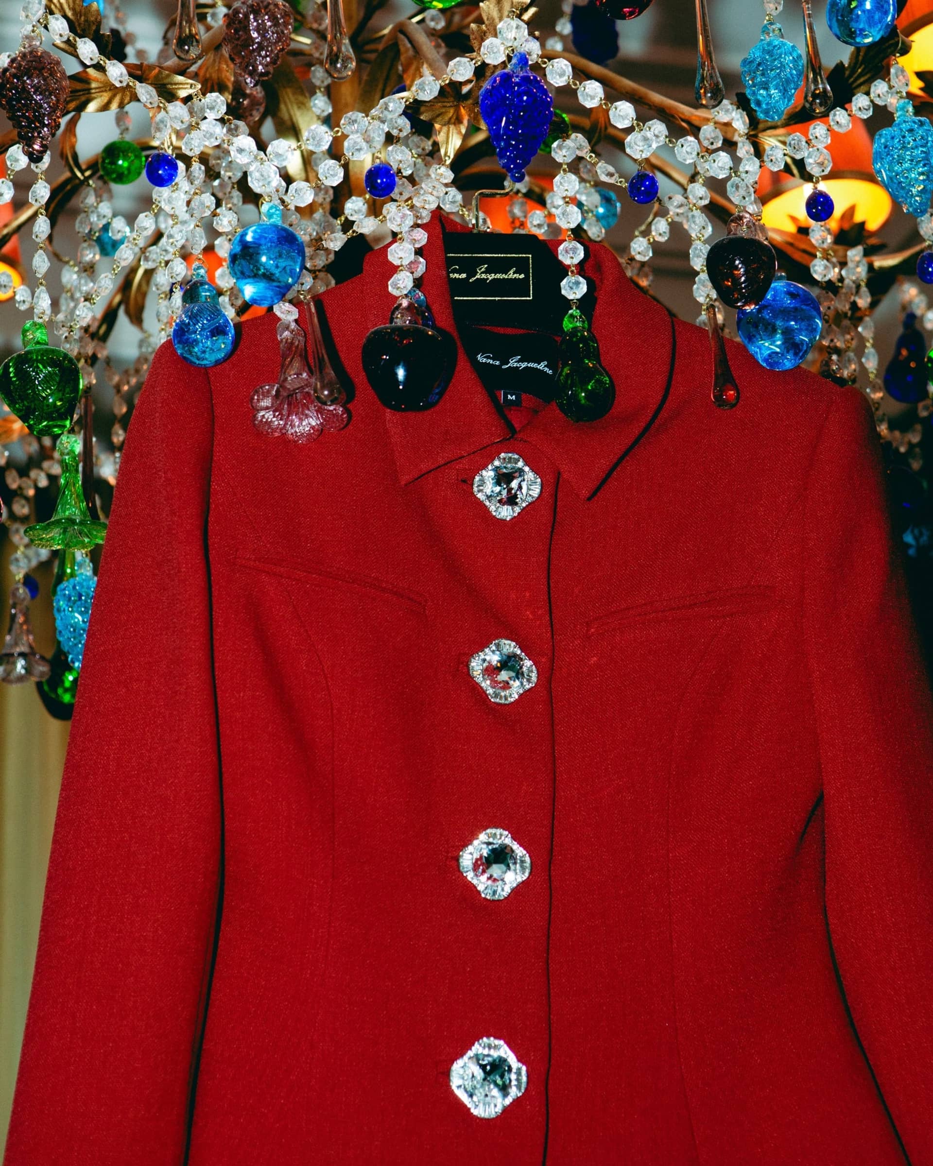 Vanessa Blazer (Red) made by Nana Jacqueline