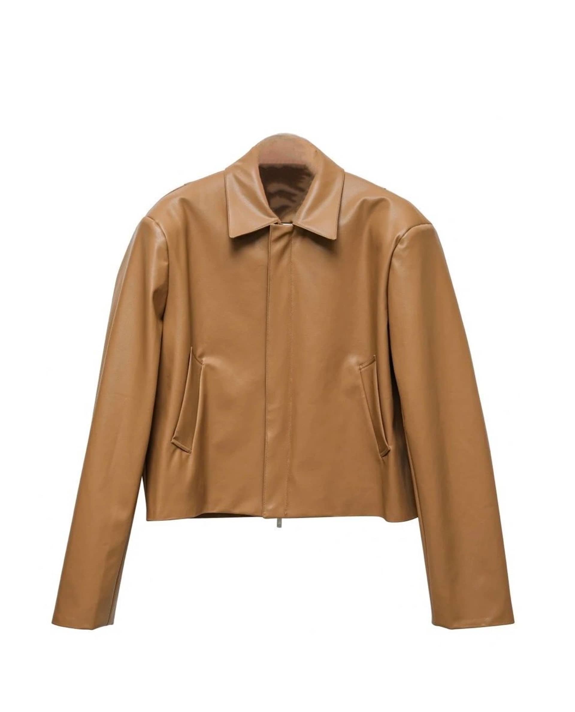 Vegan leather jacket made by AFTERHOURS