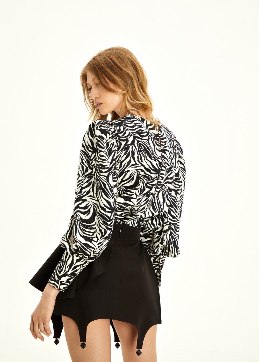 Black Bascque Skirt made by Guranda