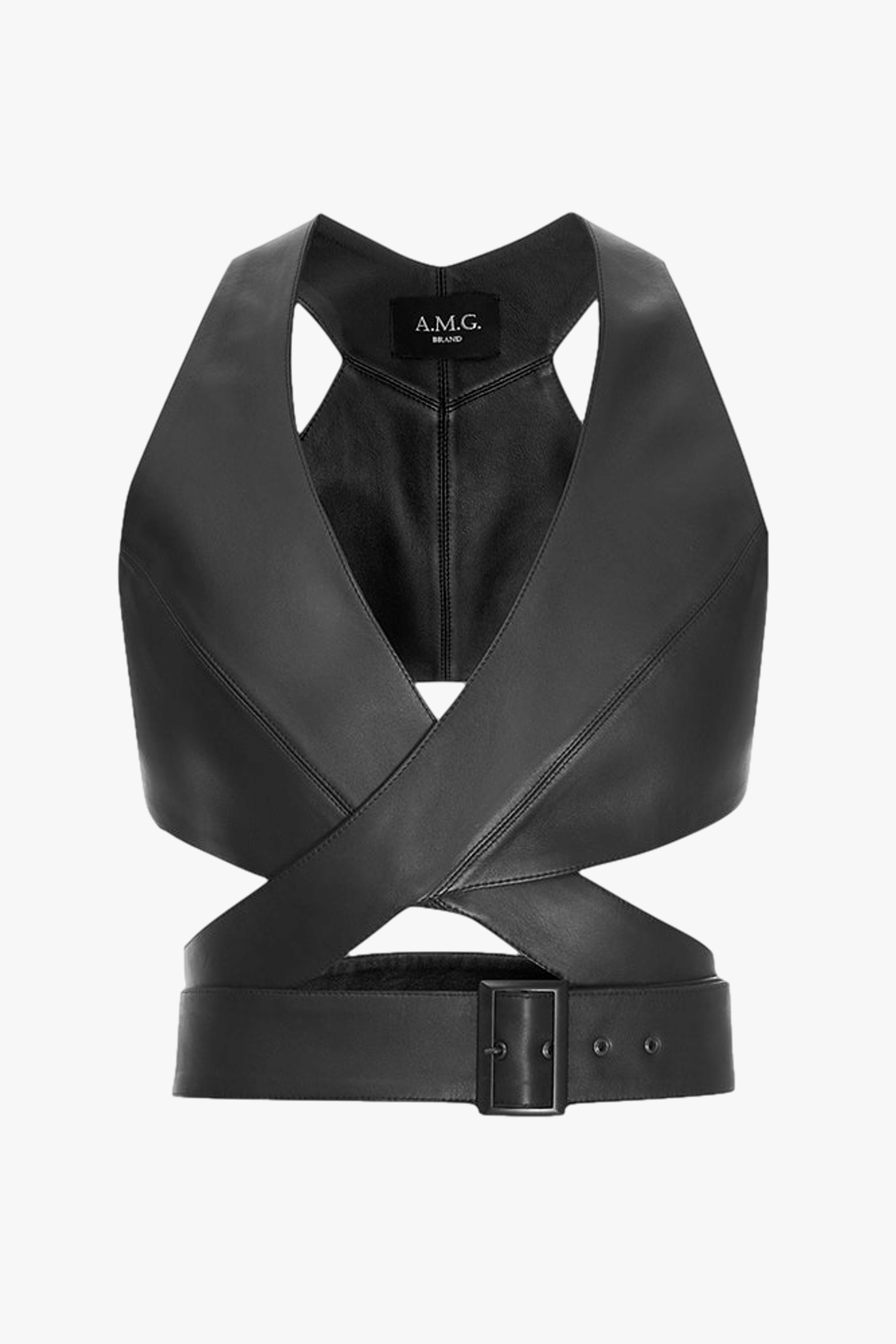 Leather Top made by A.M.G