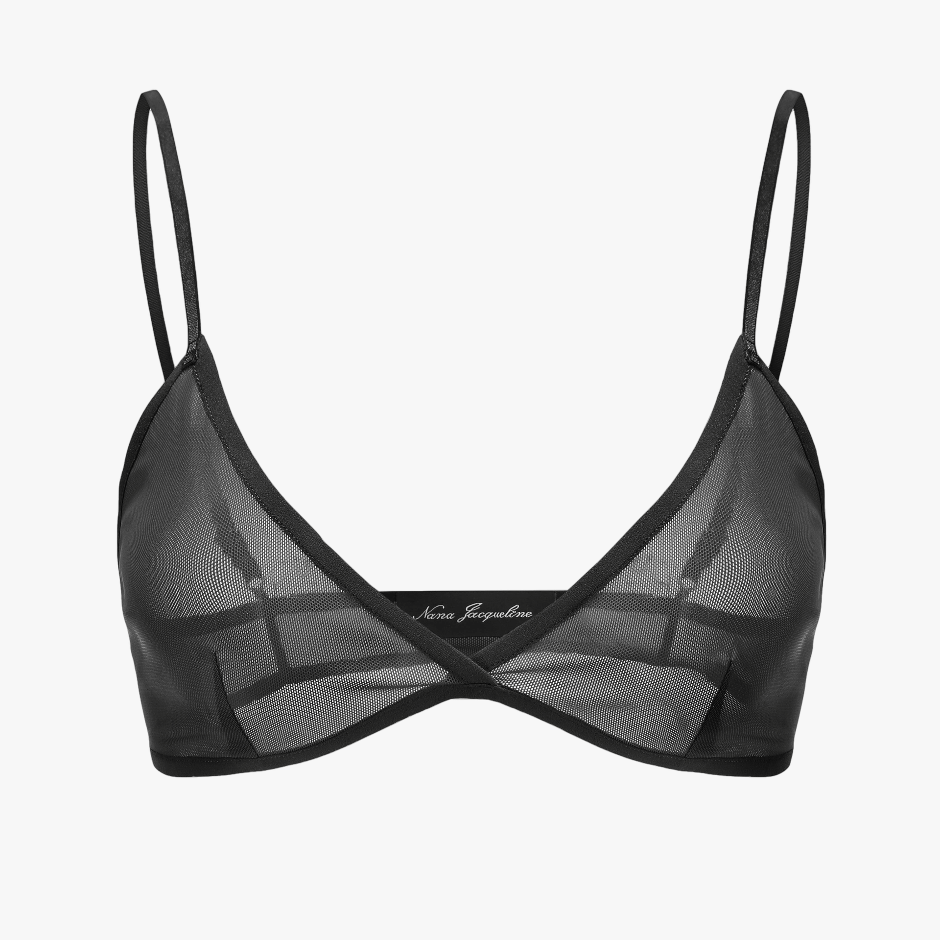 Black Domenica Top in Black made by Nana Jacqueline