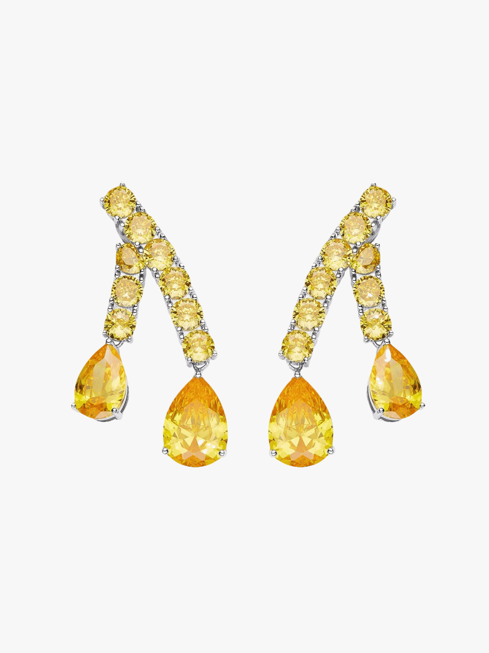 Bella Earrings (Yellow) in Yellow made by Nana Jacqueline