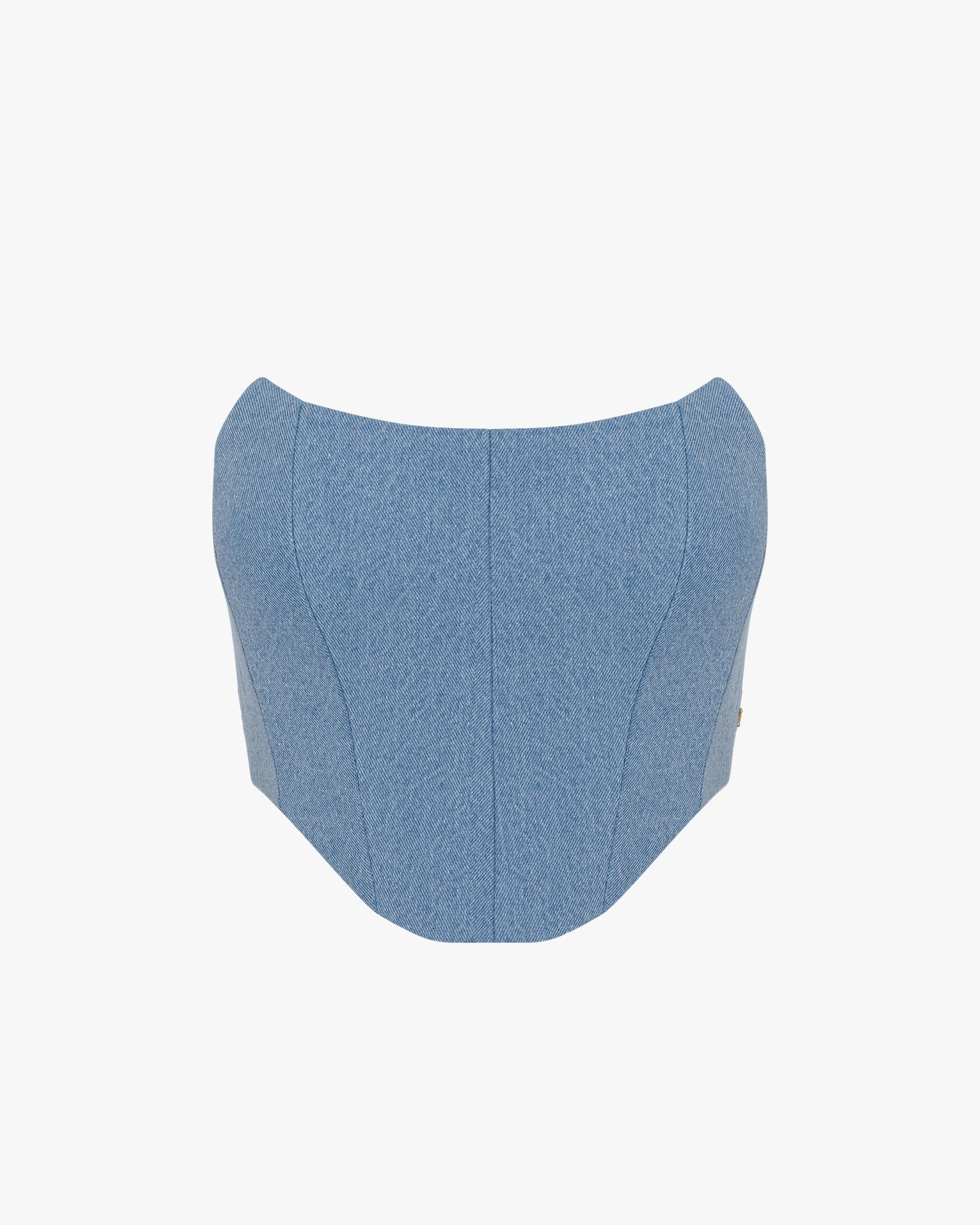 Denim Corset Top made by ONORI