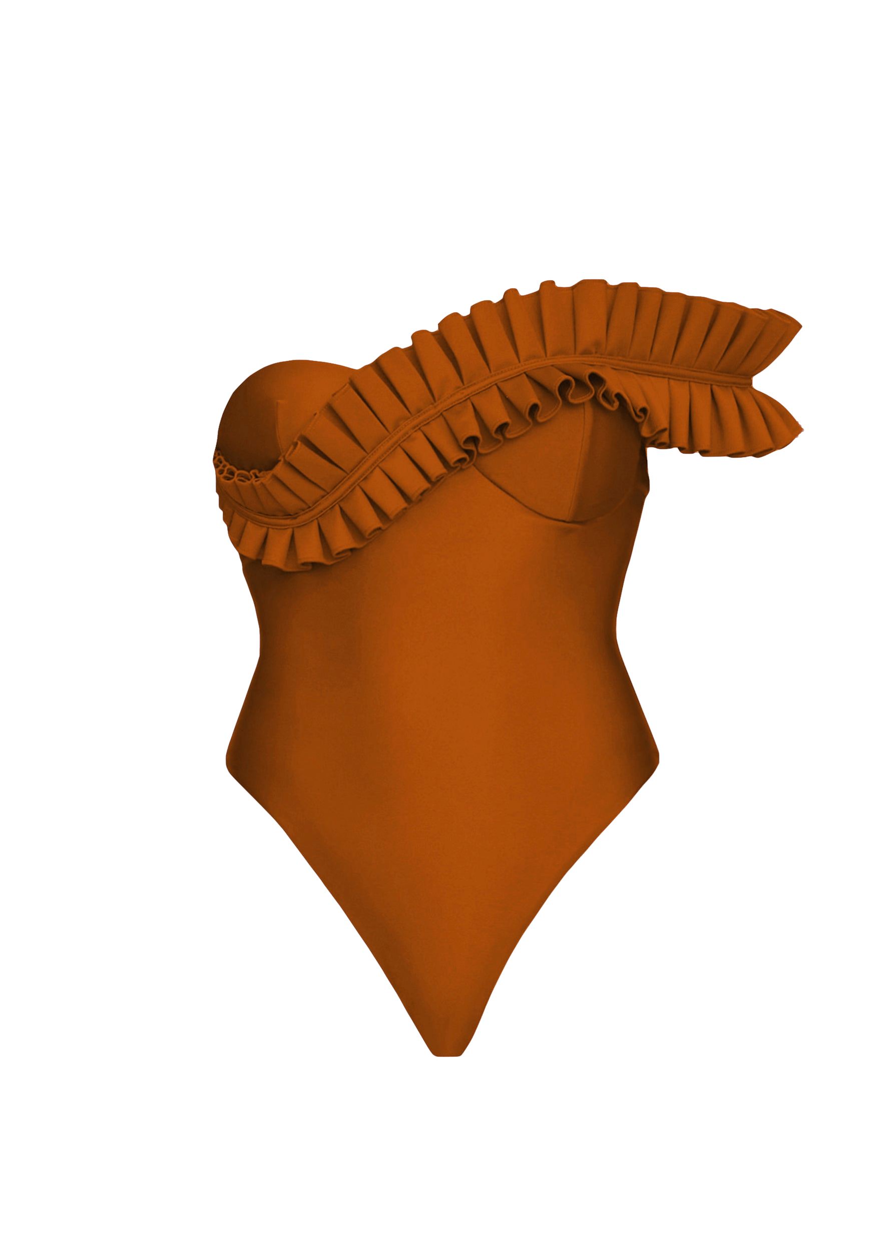 NISI ONE PIECE SWIMSUIT - SAND made by Andrea Iyamah