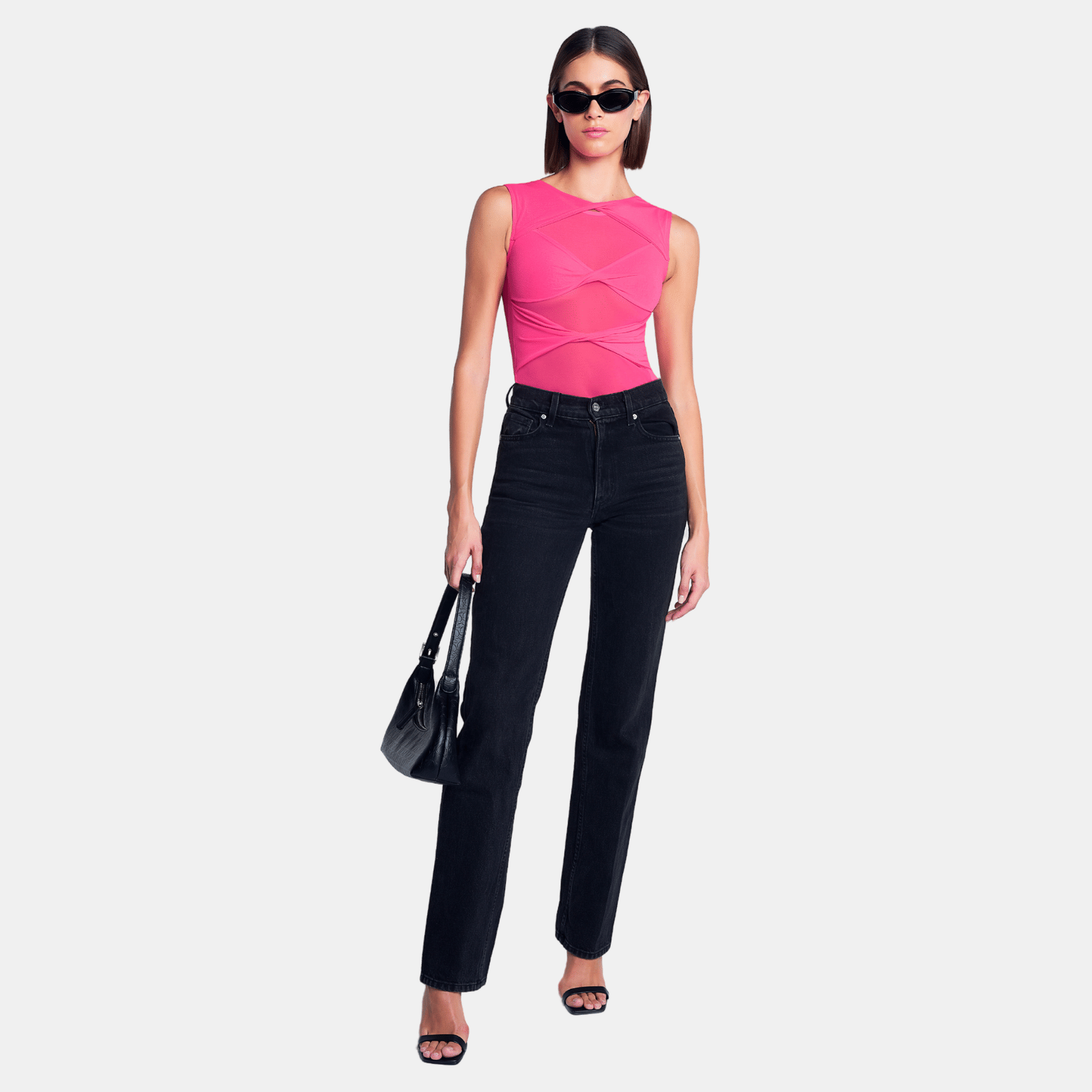 CLARA Sheer Bodysuit made by OW Collection