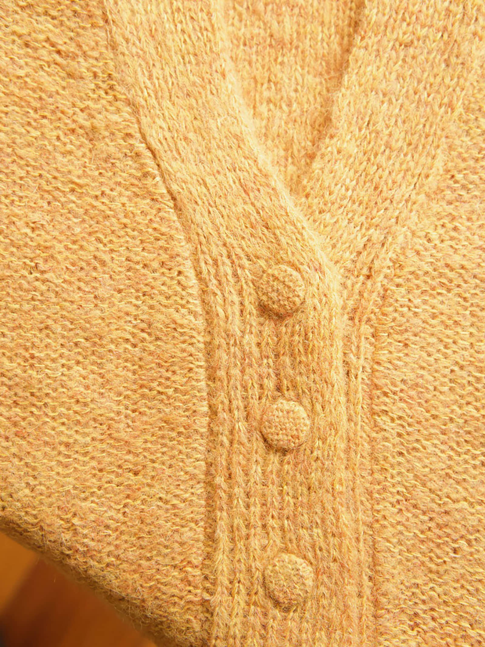 JORDAN cardigan in Orange made by AYNI
