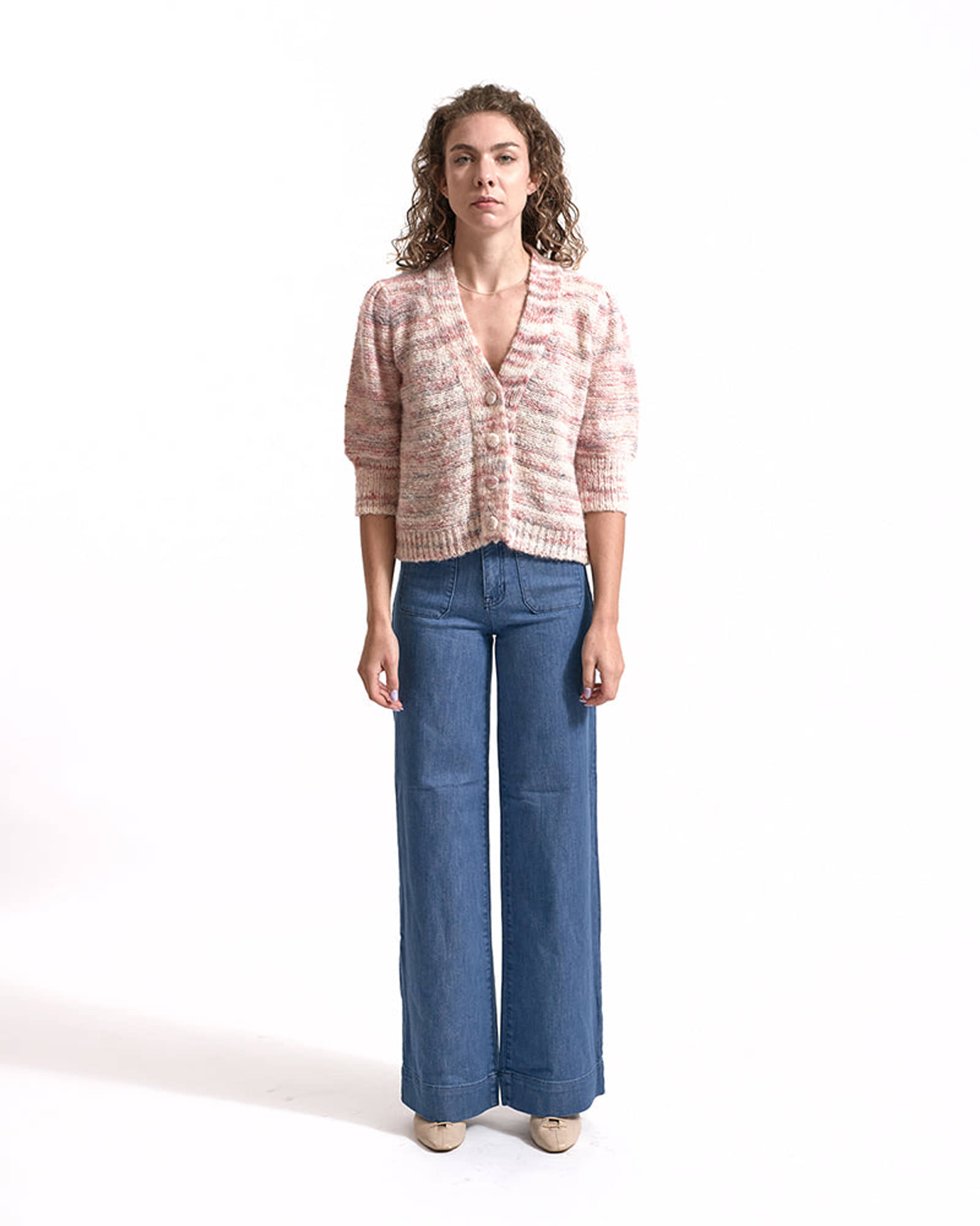 JORDAN cardigan in Multi color made by AYNI