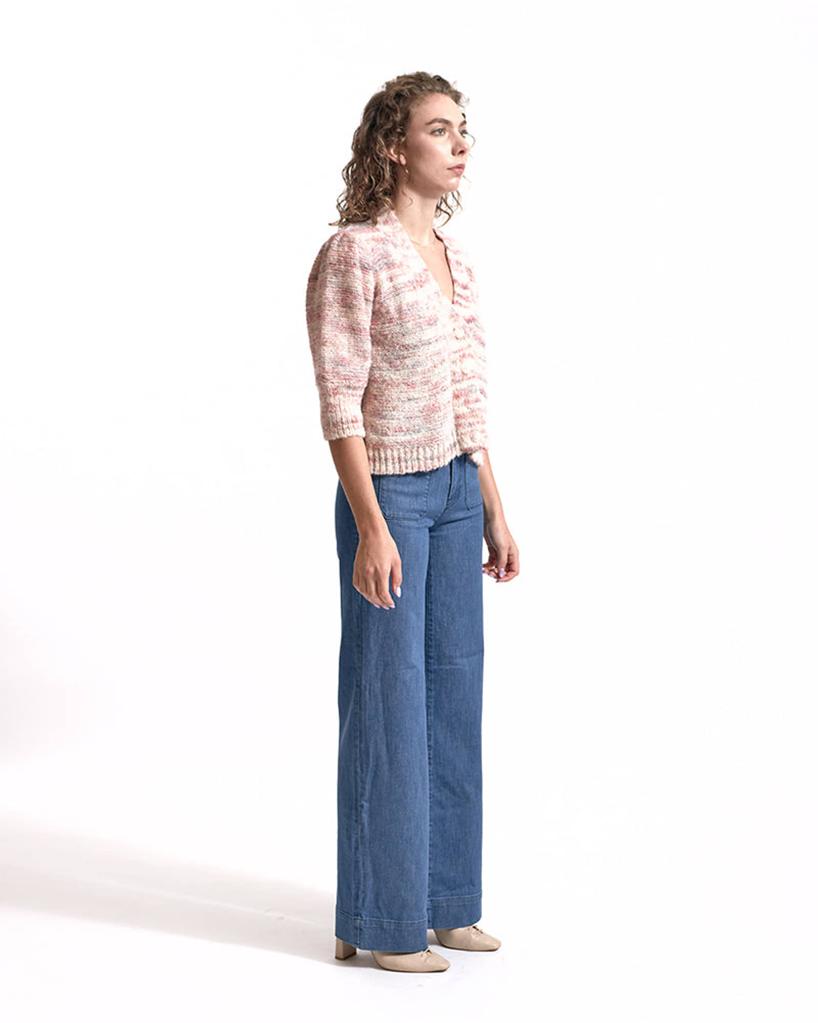 JORDAN cardigan in Multi color made by AYNI