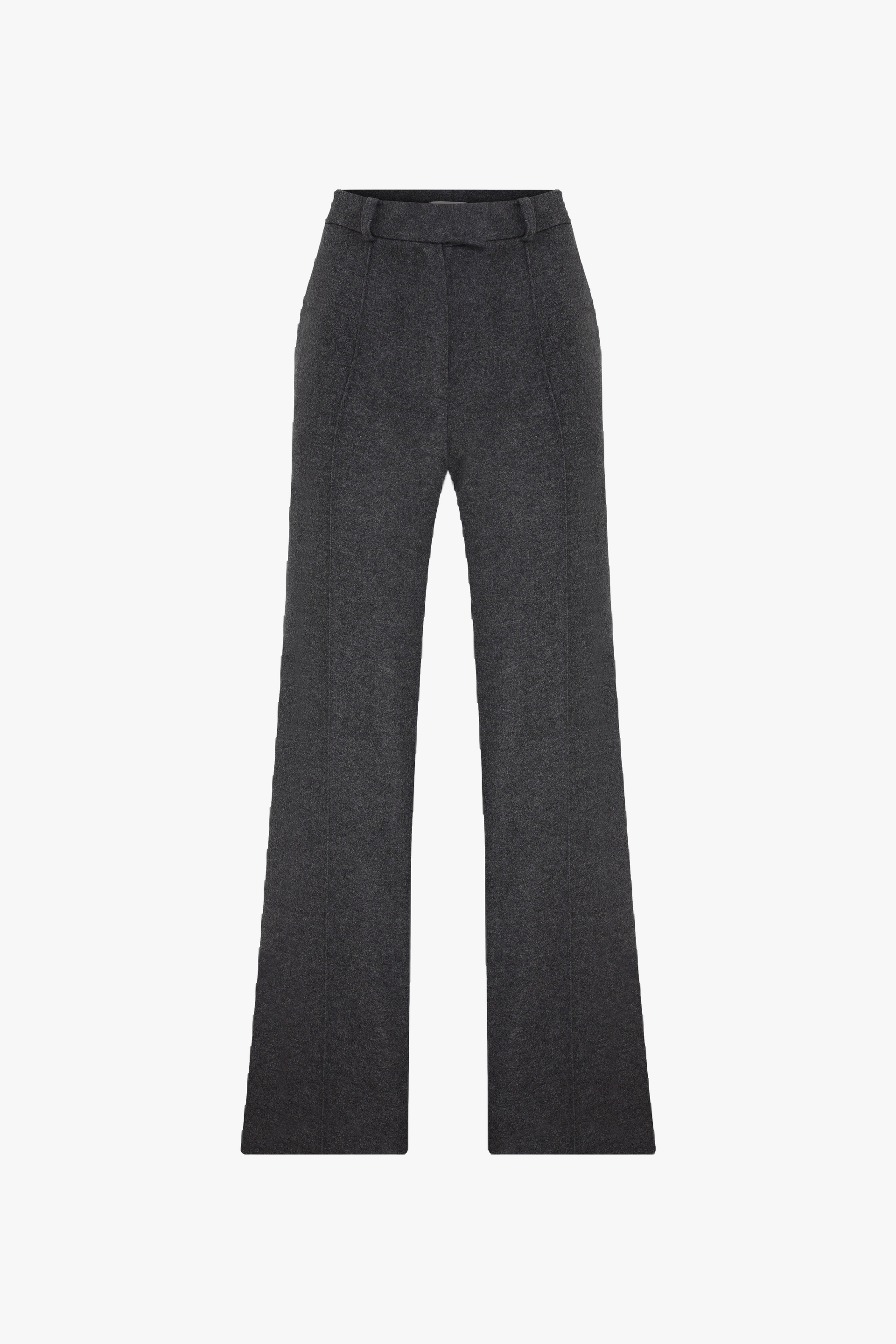 Millie Wool Trousers in Antracite in Grey made by Nazli Ceren