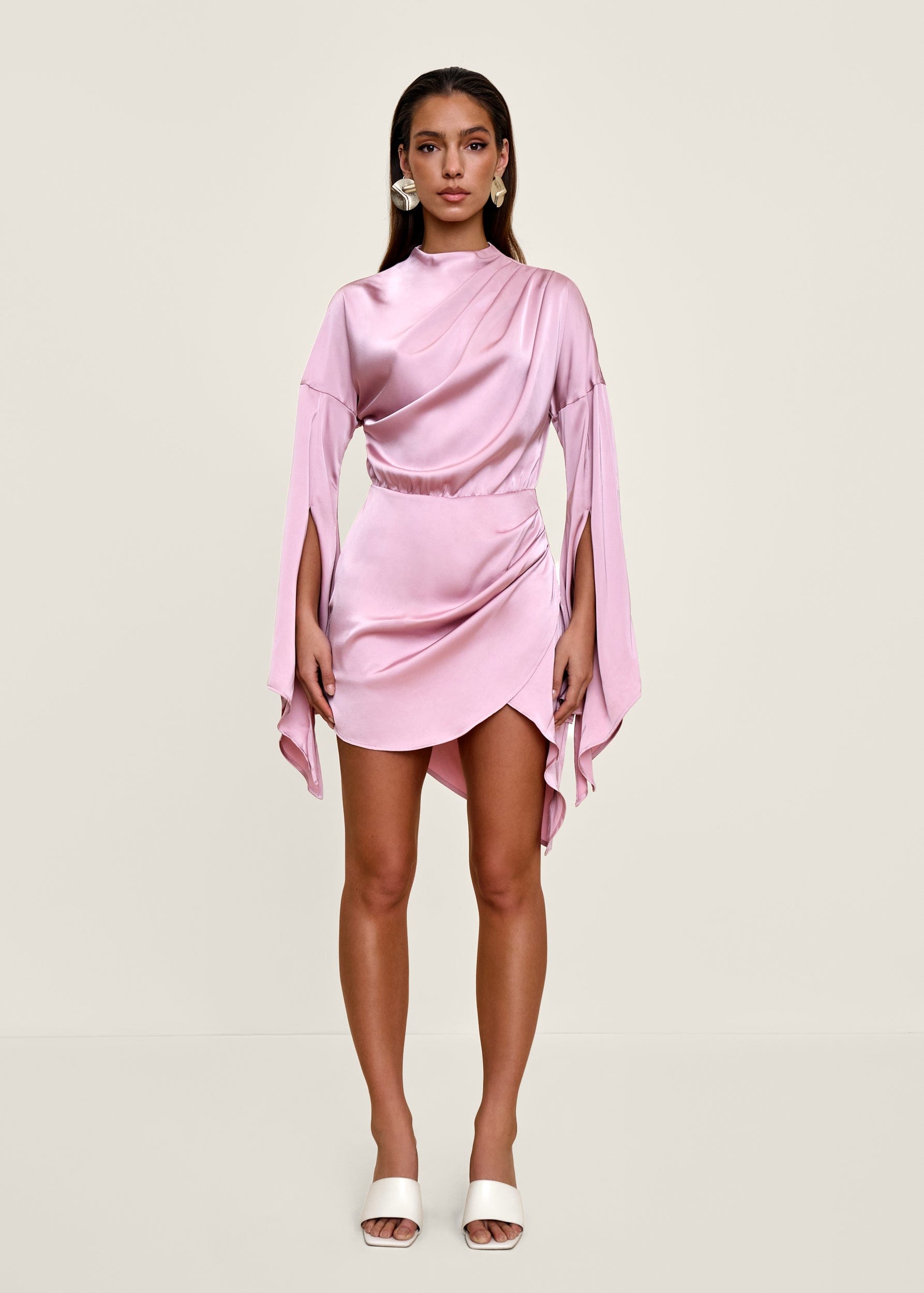 KARI DRESS - POWDER PINK made by Andrea Iyamah