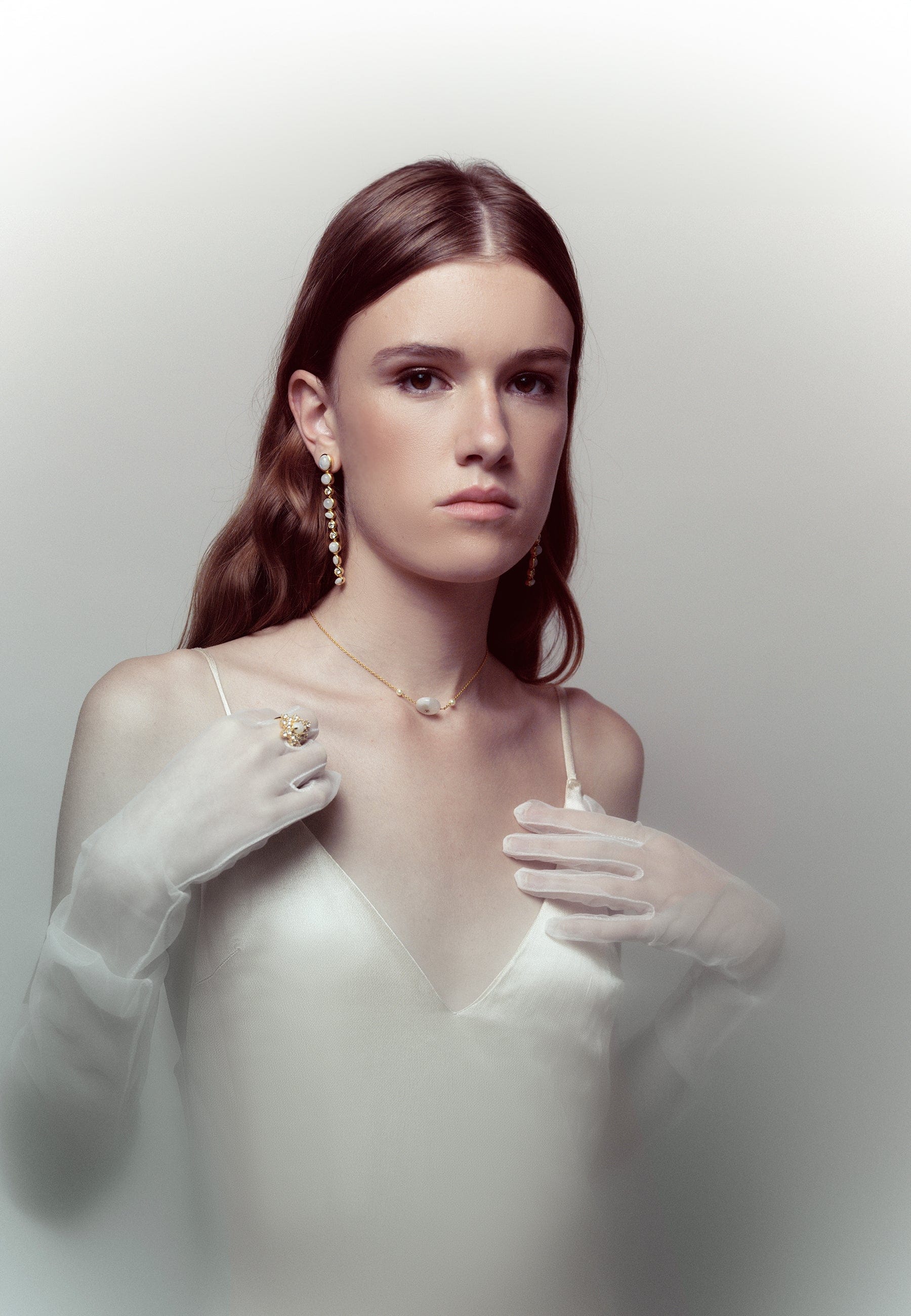 Pendientes Ayla Piedraluna made by Lavani Jewels