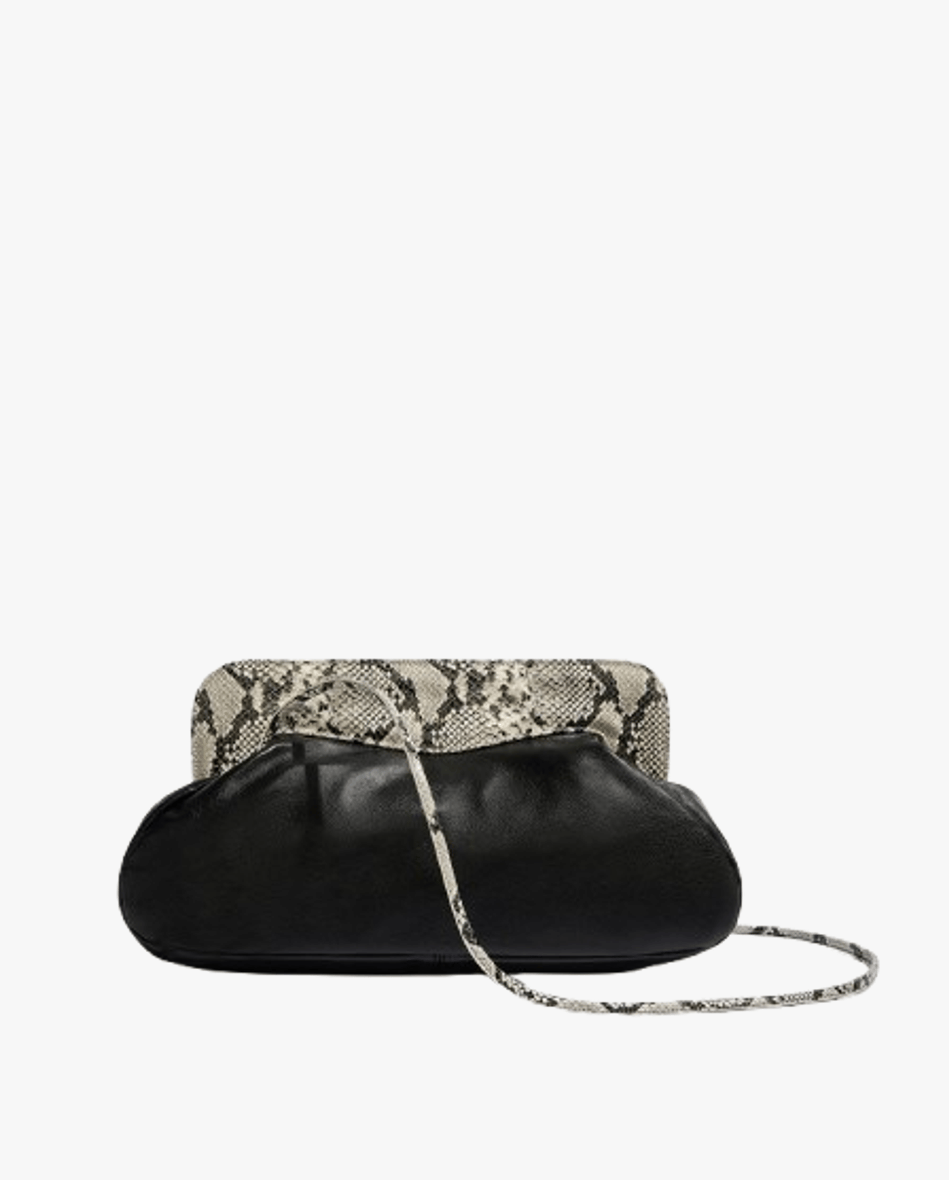 Constanza maxi black & python made by Phialebel