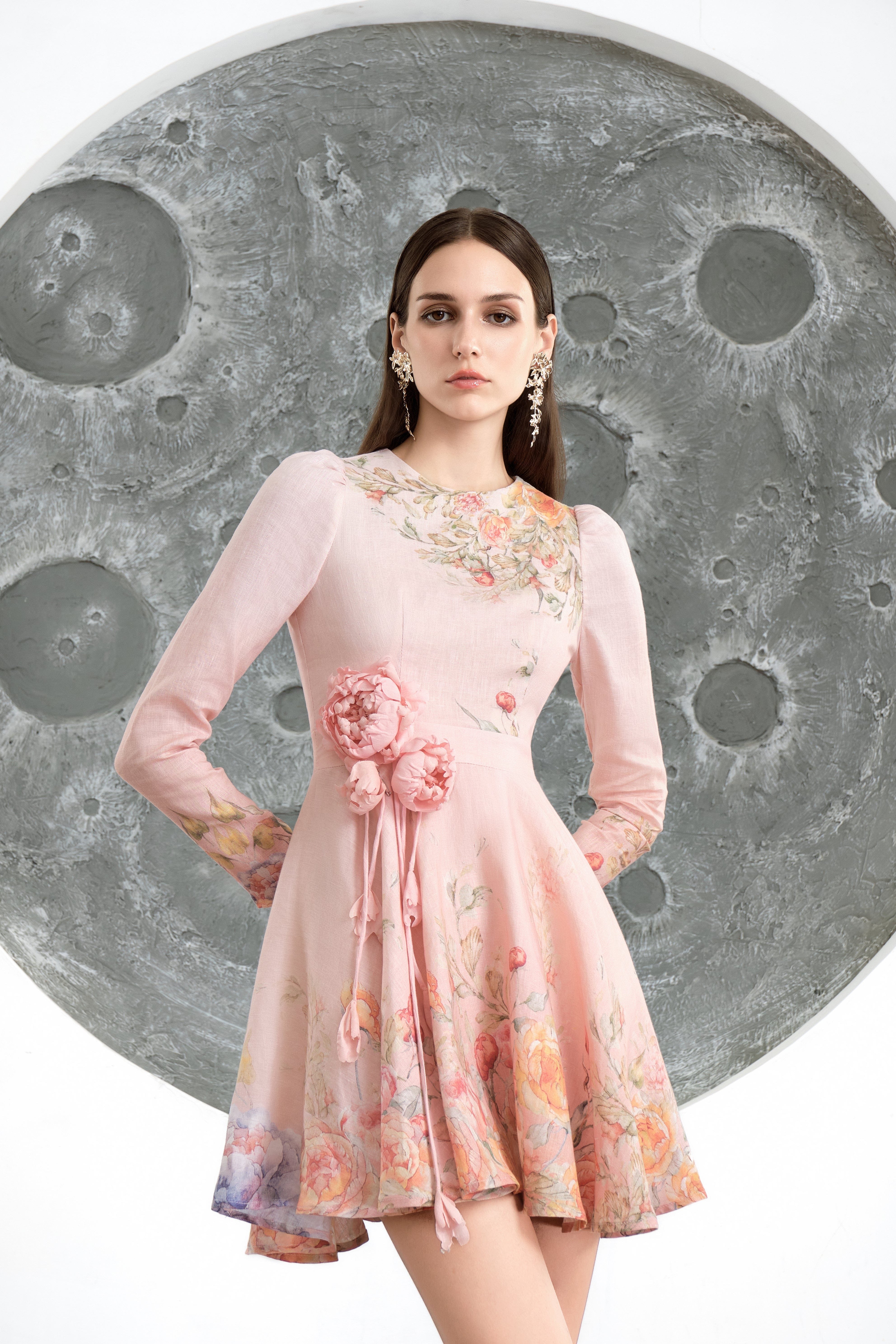 Ethereal Mini Dress made by JUSTIN TONG