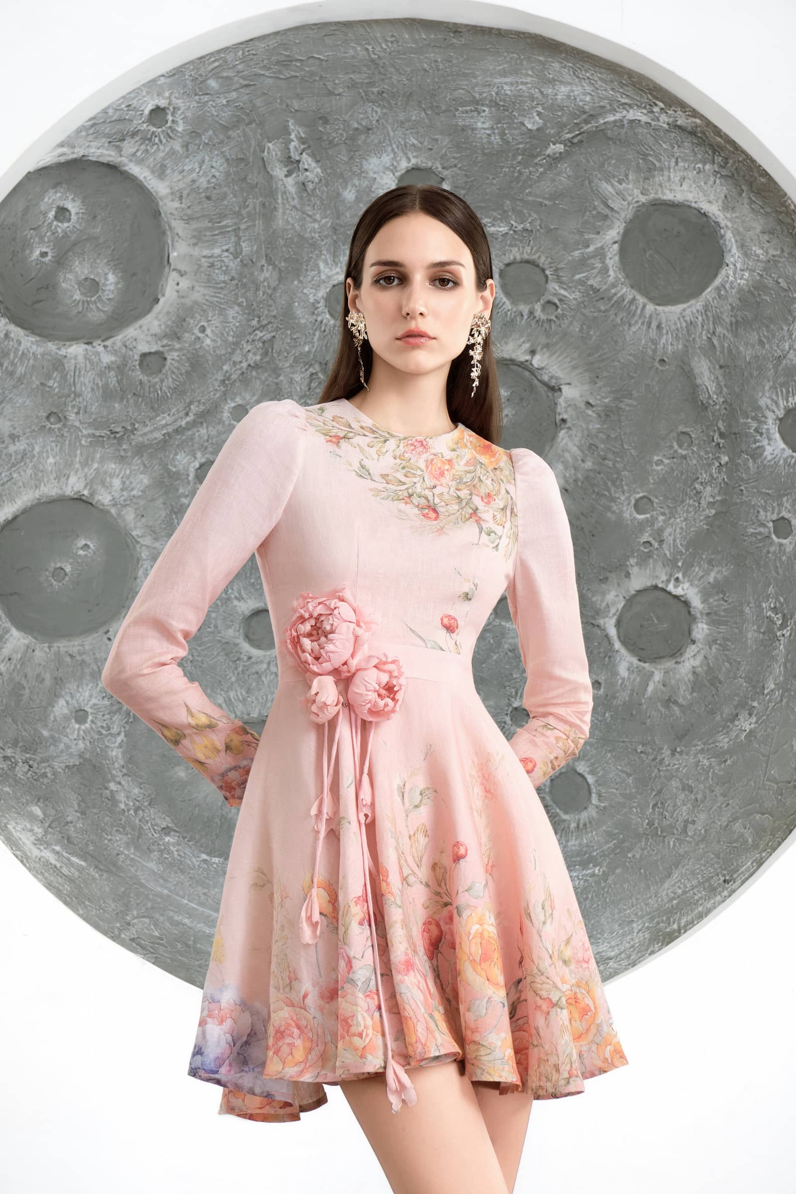 Ethereal Mini Dress made by JUSTIN TONG