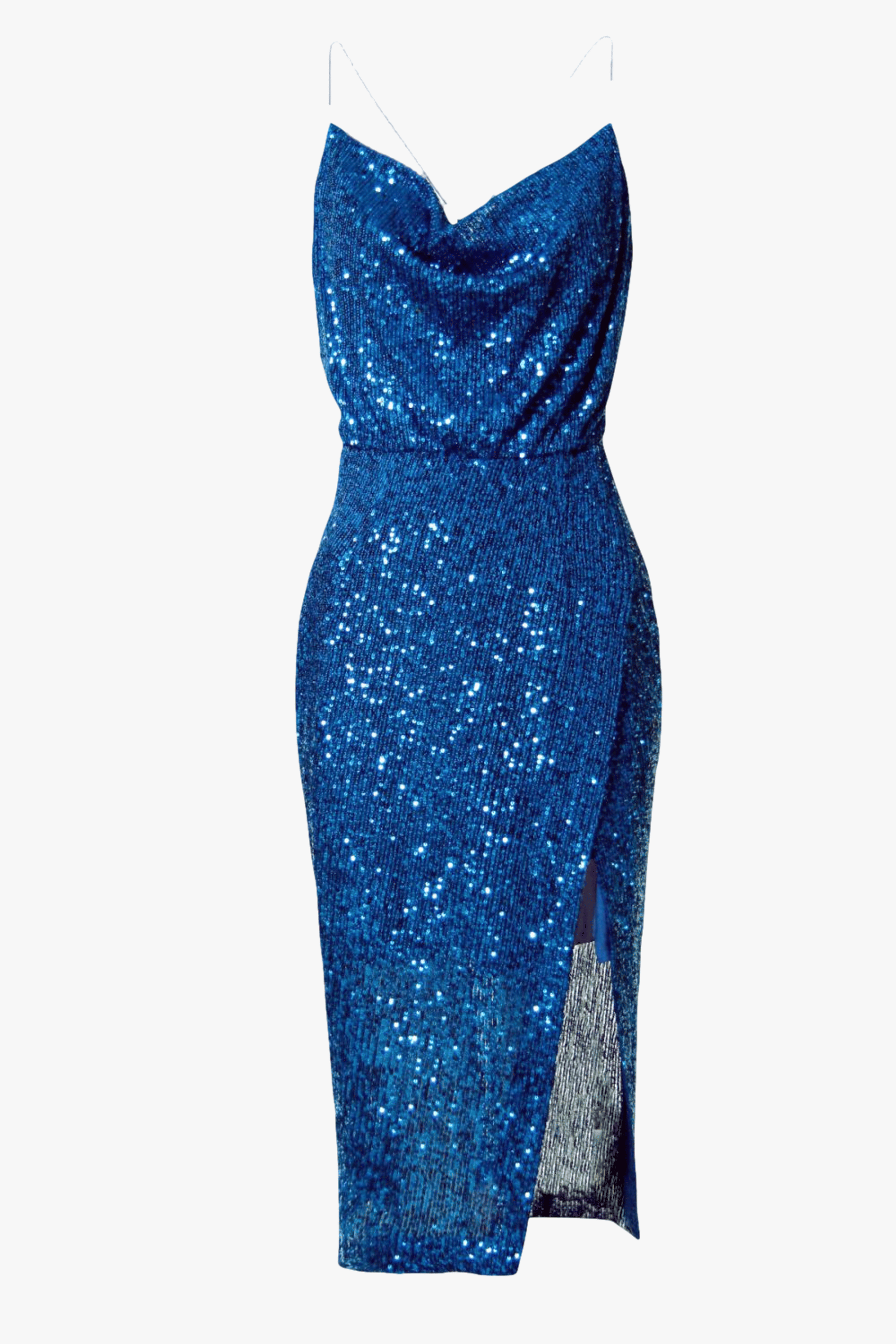 Dress Kim Brillant Blue in Blue made by HALEWSKI