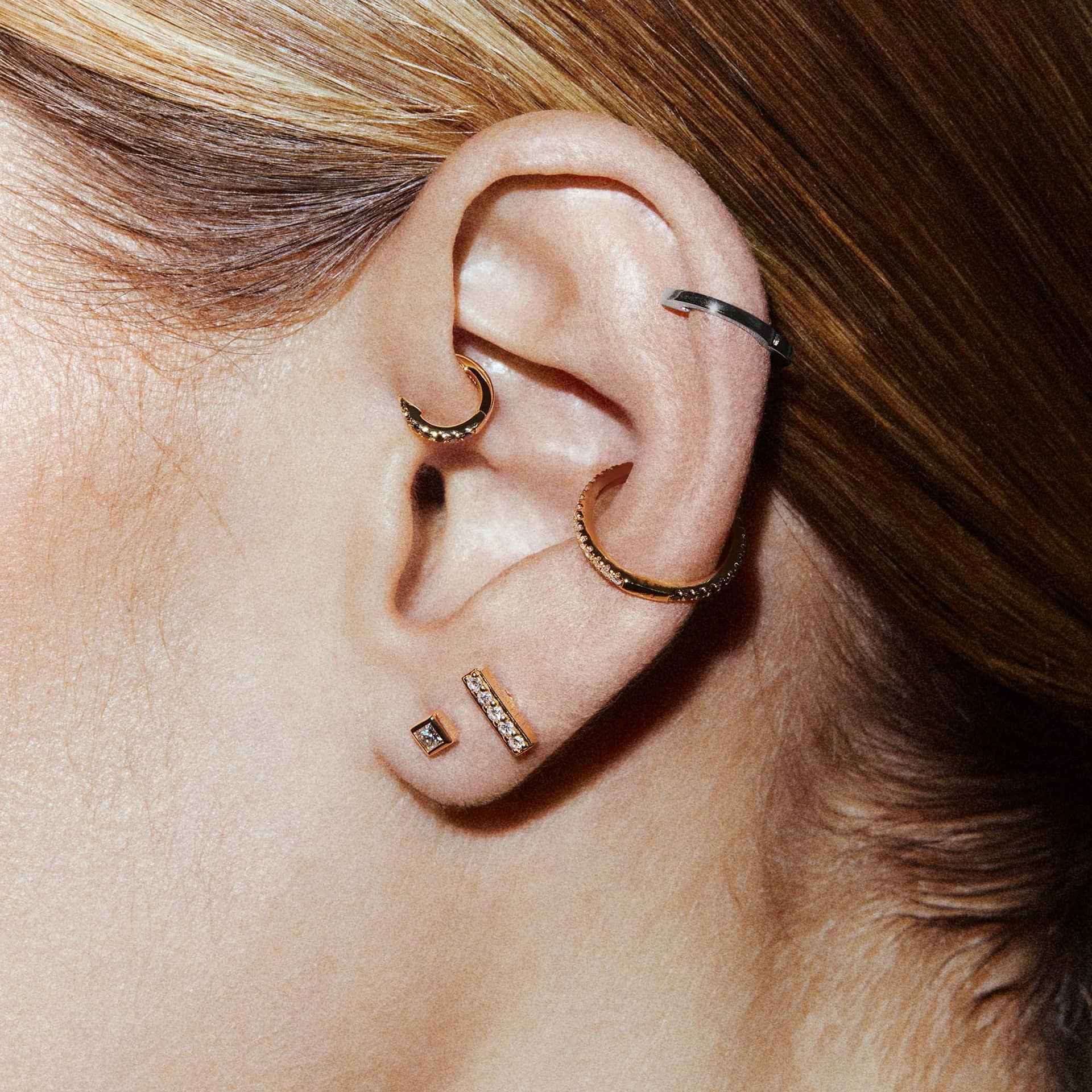 GEMINI HOOP - 10mm made by ENNUI