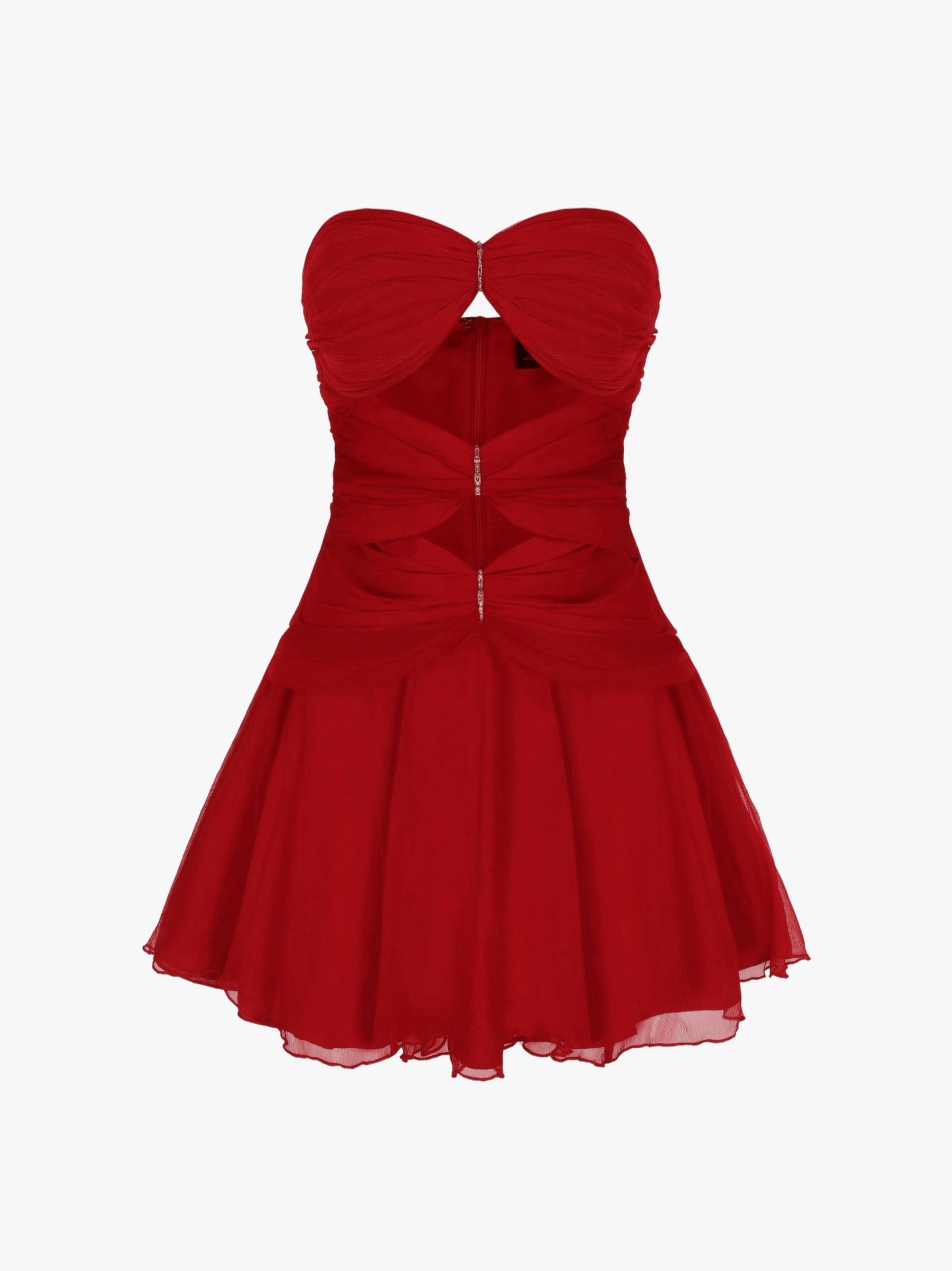 Ilana Dress (Red) made by Nana Jacqueline