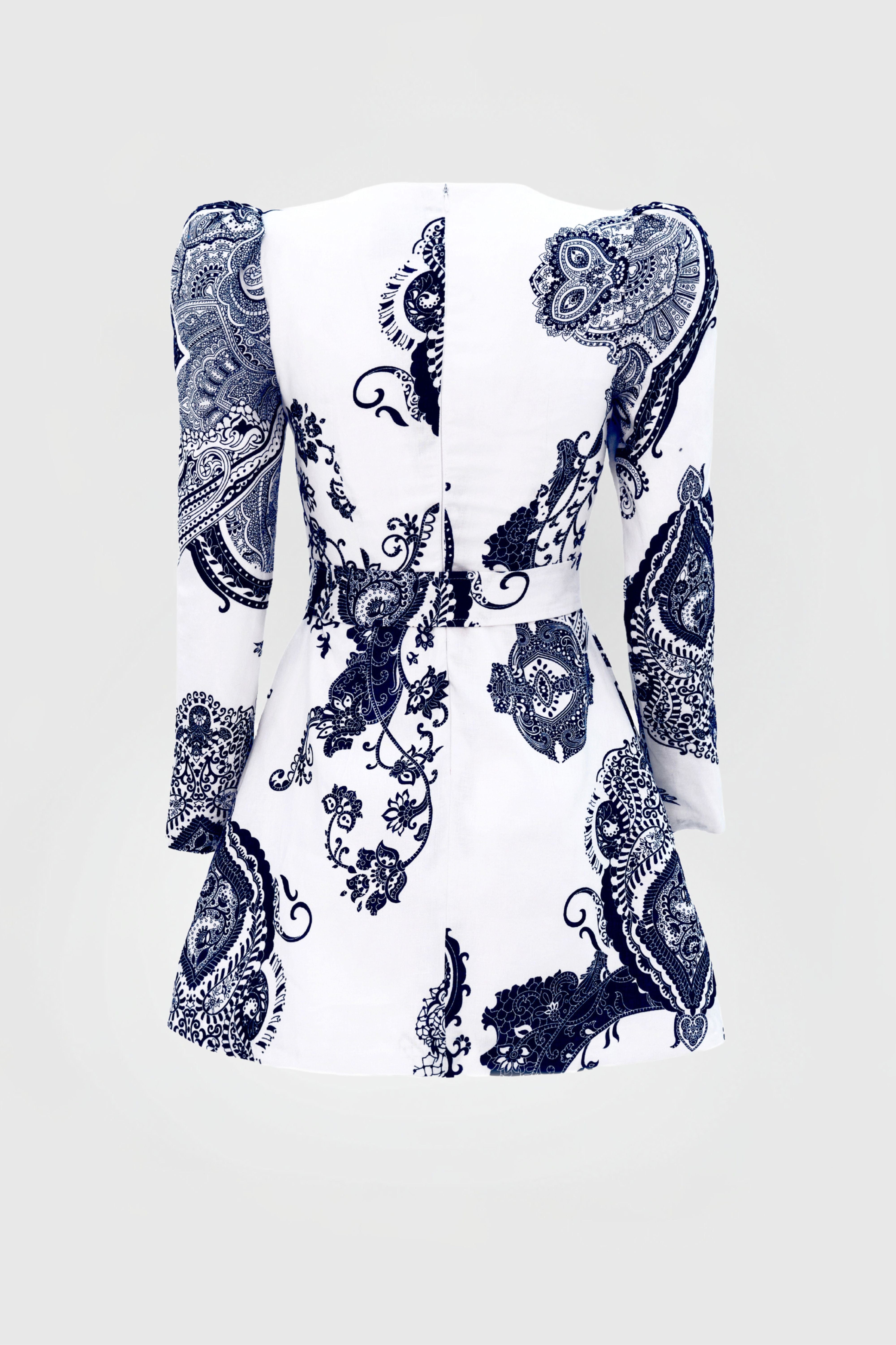 Hazel Mini Dress made by JUSTIN TONG