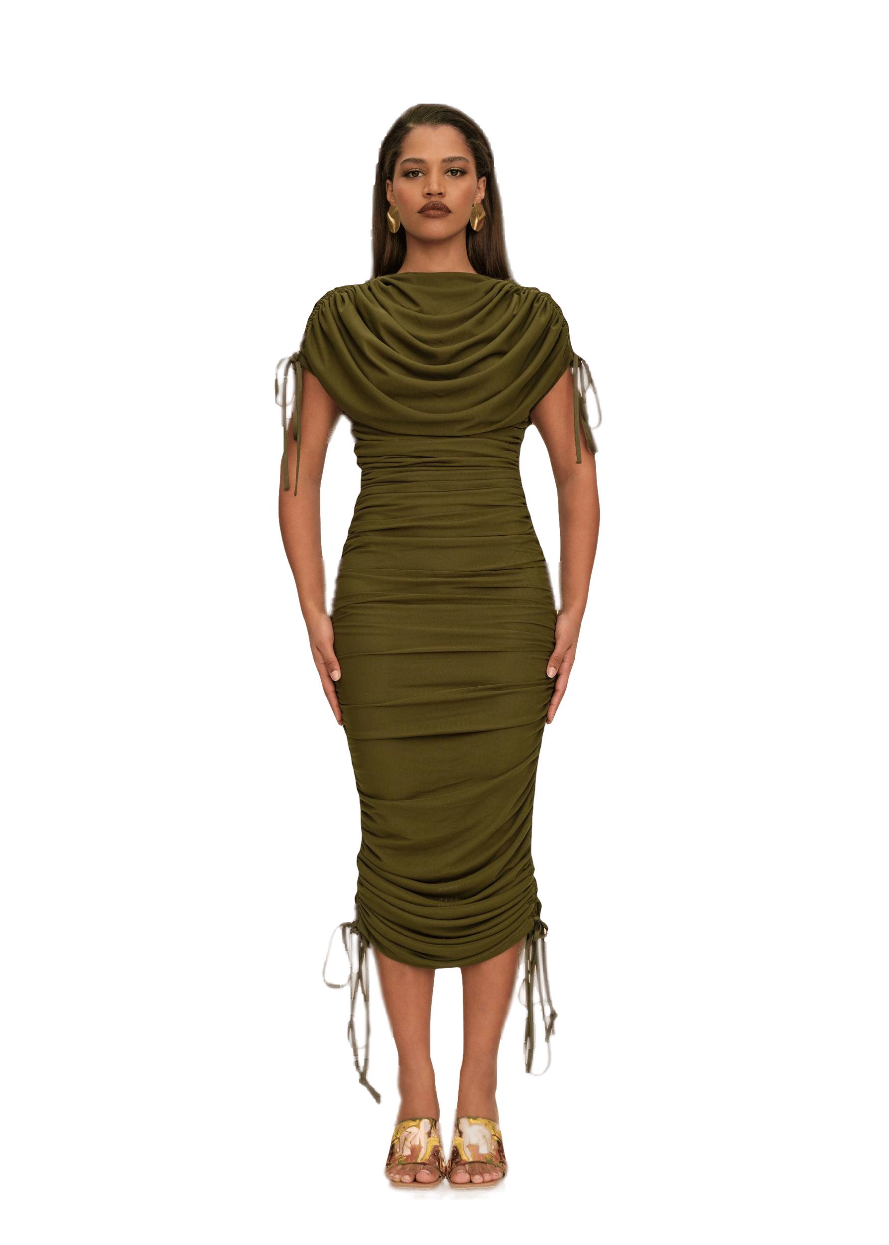 RATU MESH DRESS made by Andrea Iyamah