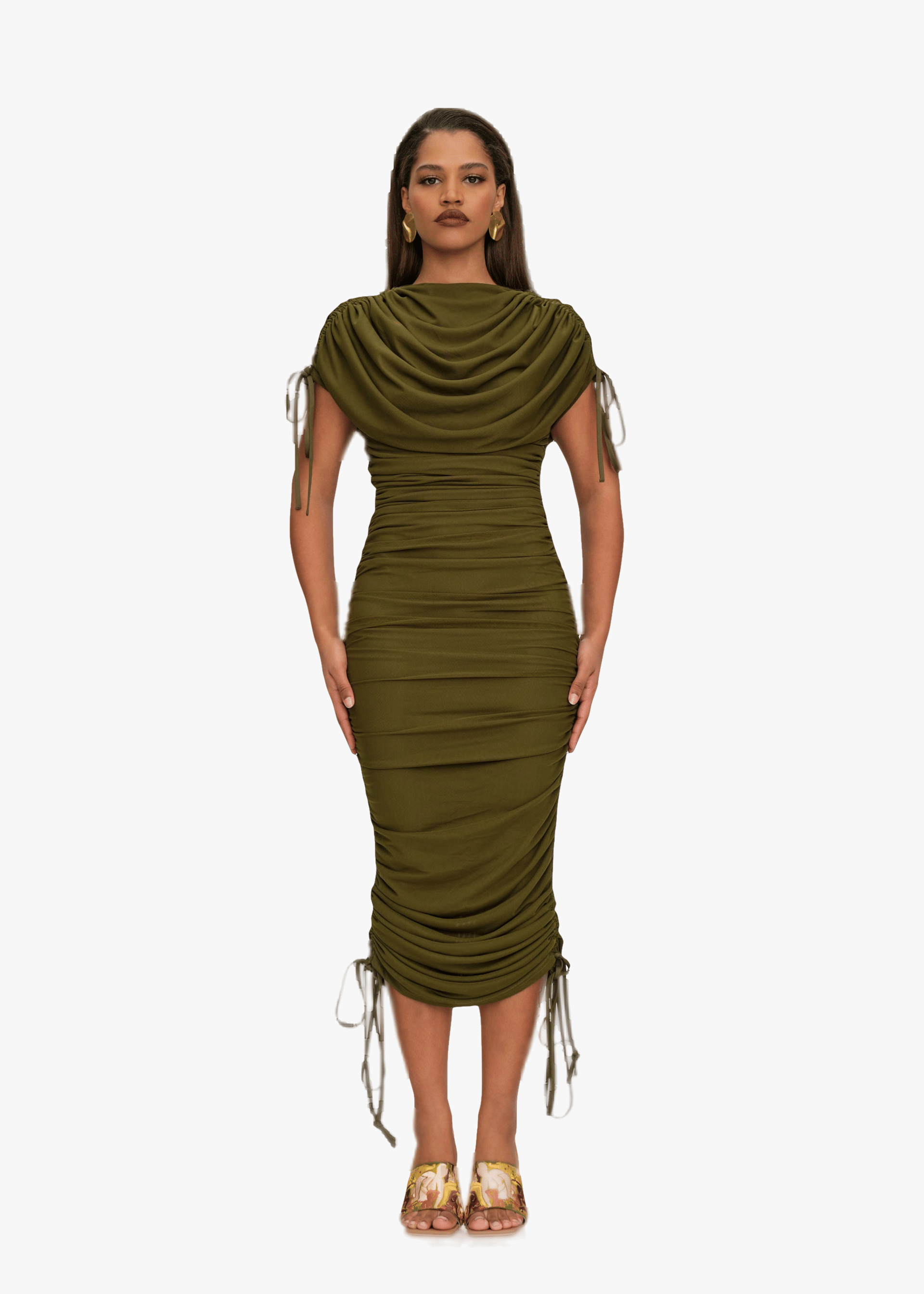 RATU MESH DRESS made by Andrea Iyamah