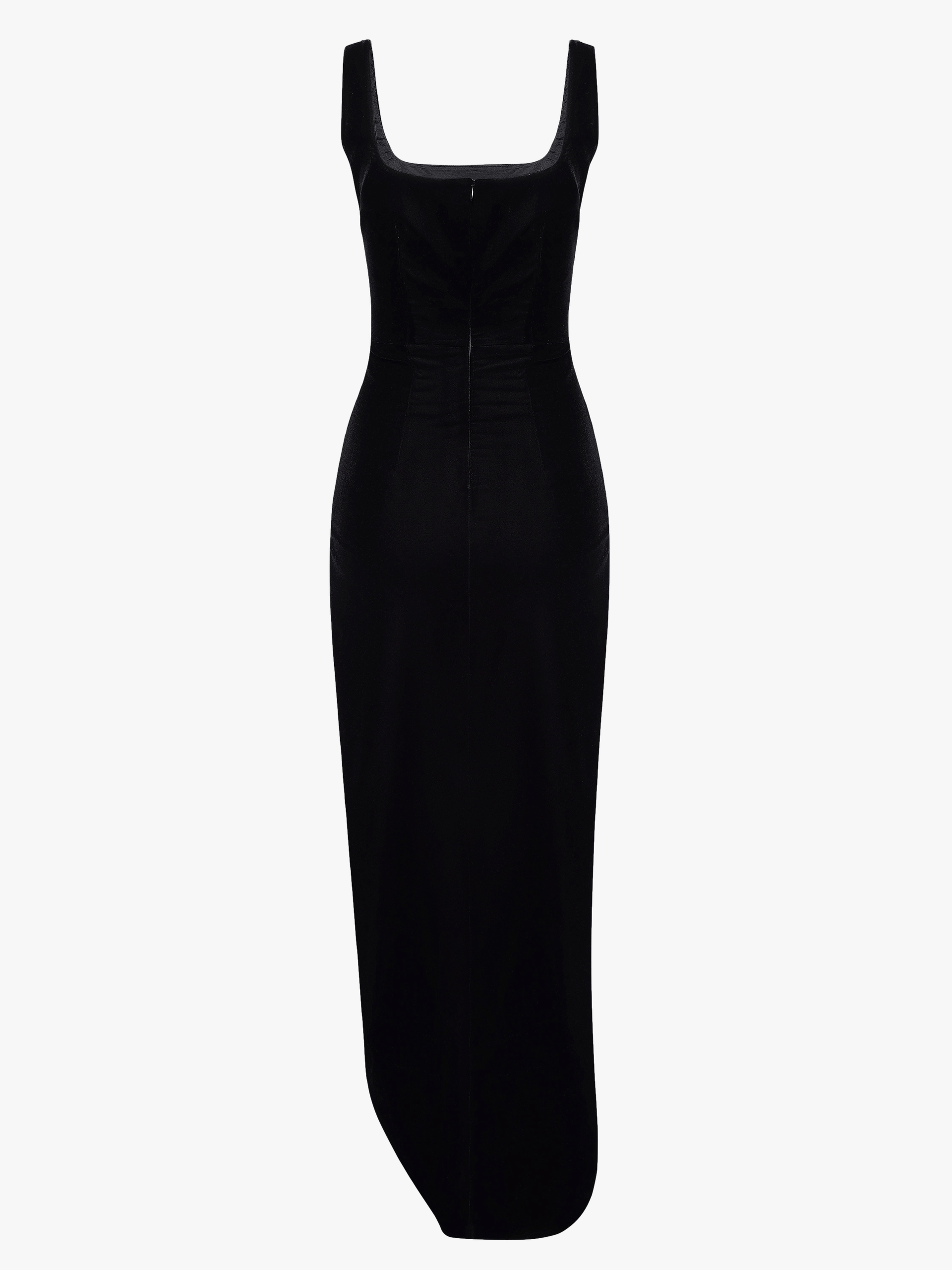 Open-Side Asymmetrical Maxi Dress made by NDS The Label