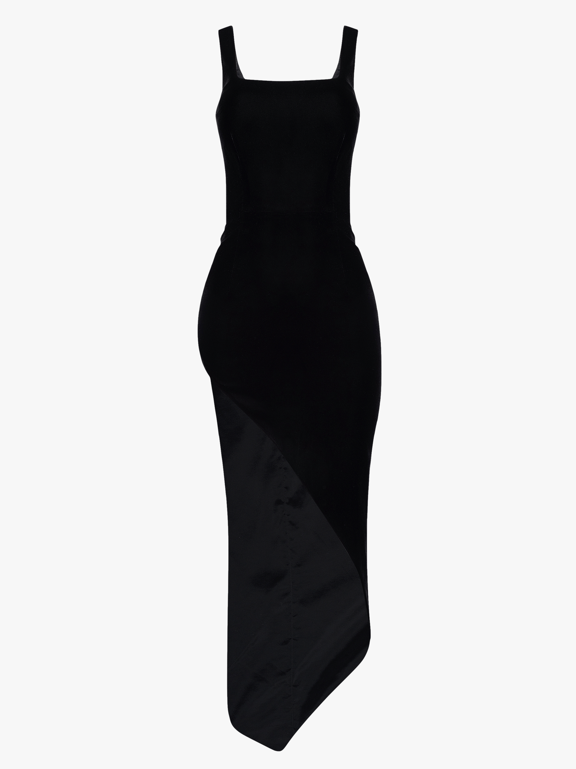 Open-Side Asymmetrical Maxi Dress made by NDS The Label